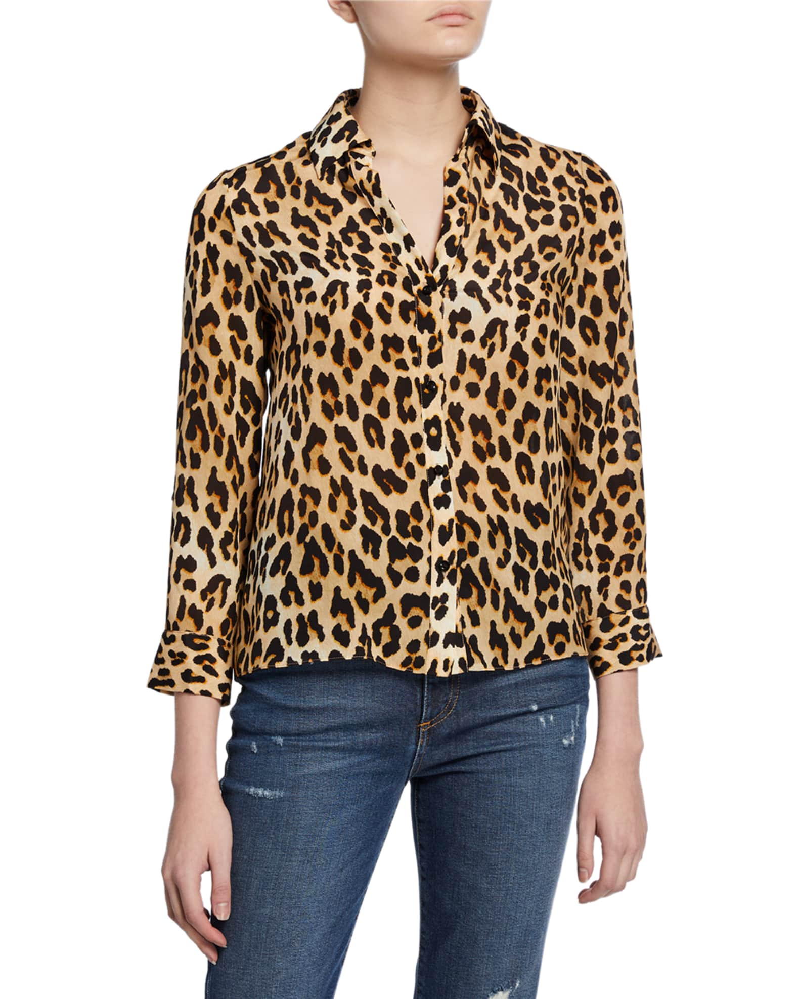 Alice and olivia leopard sweater best sale