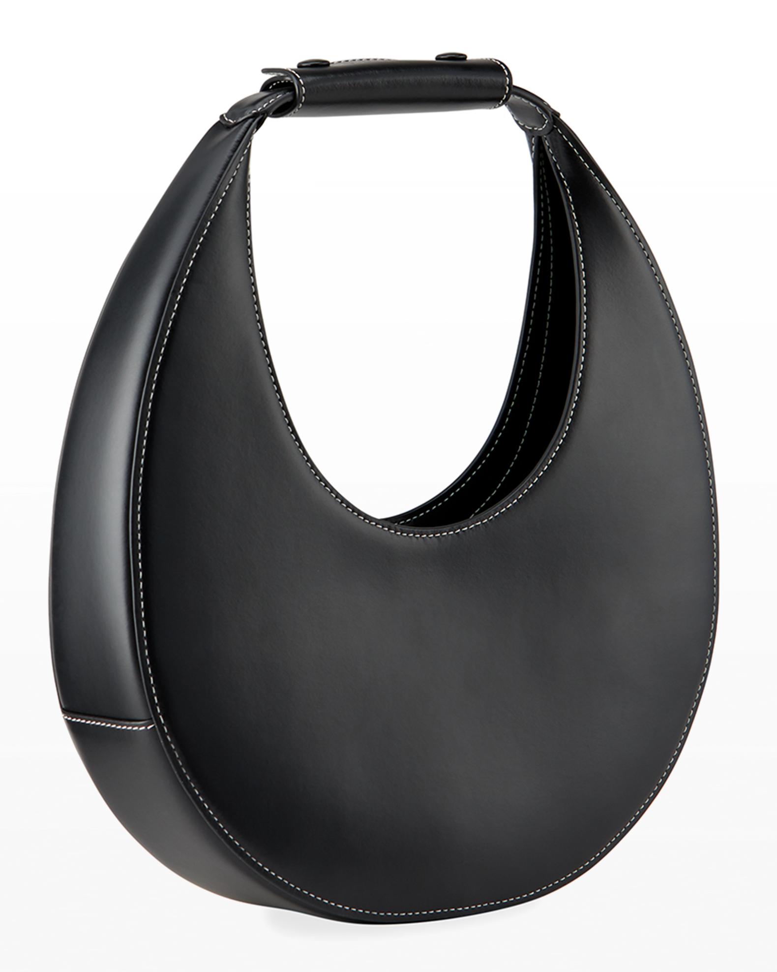 STAUD Moon Leather Hobo Bag | Neiman Marcus