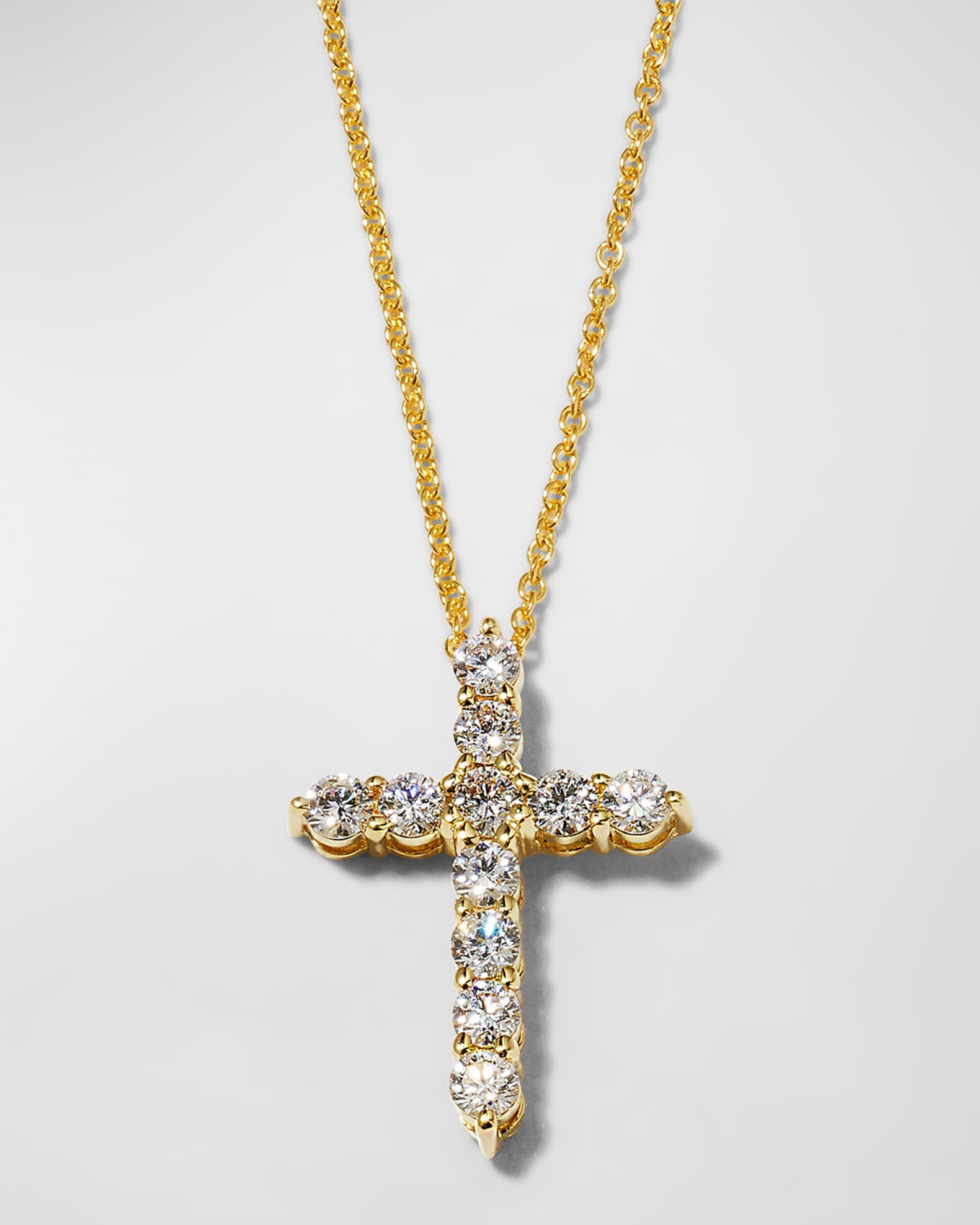 Roberto coin small cross necklace