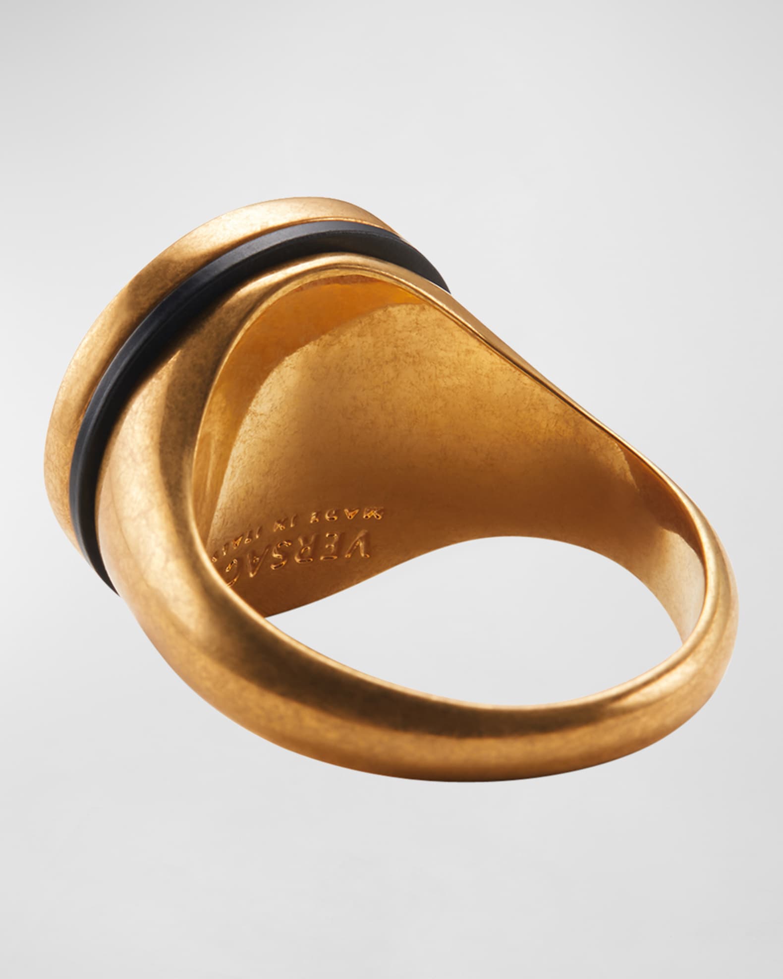 Versace Men's Tribute Medusa Head Ring Neiman Marcus