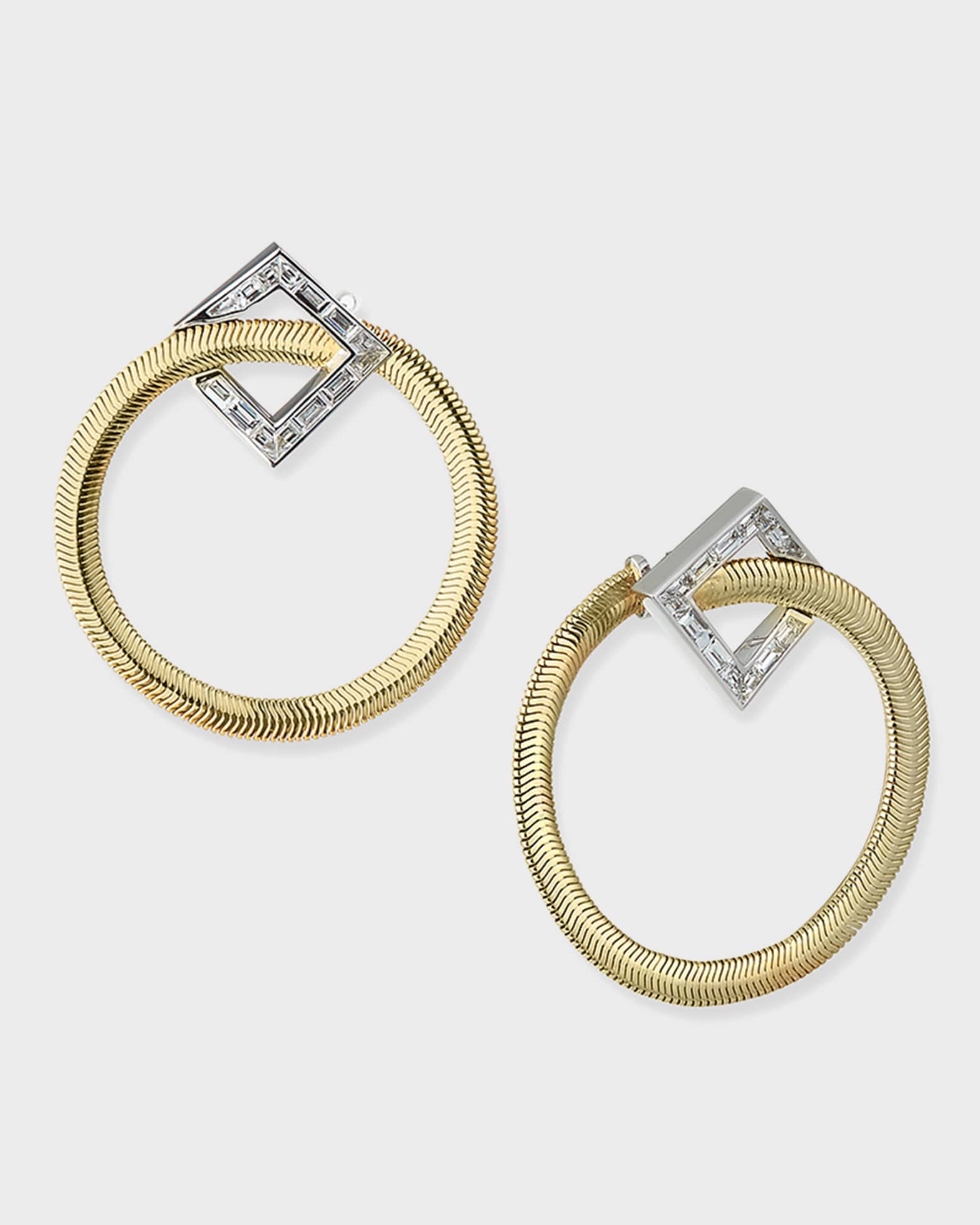 Nikos koulis hoop earrings clearance