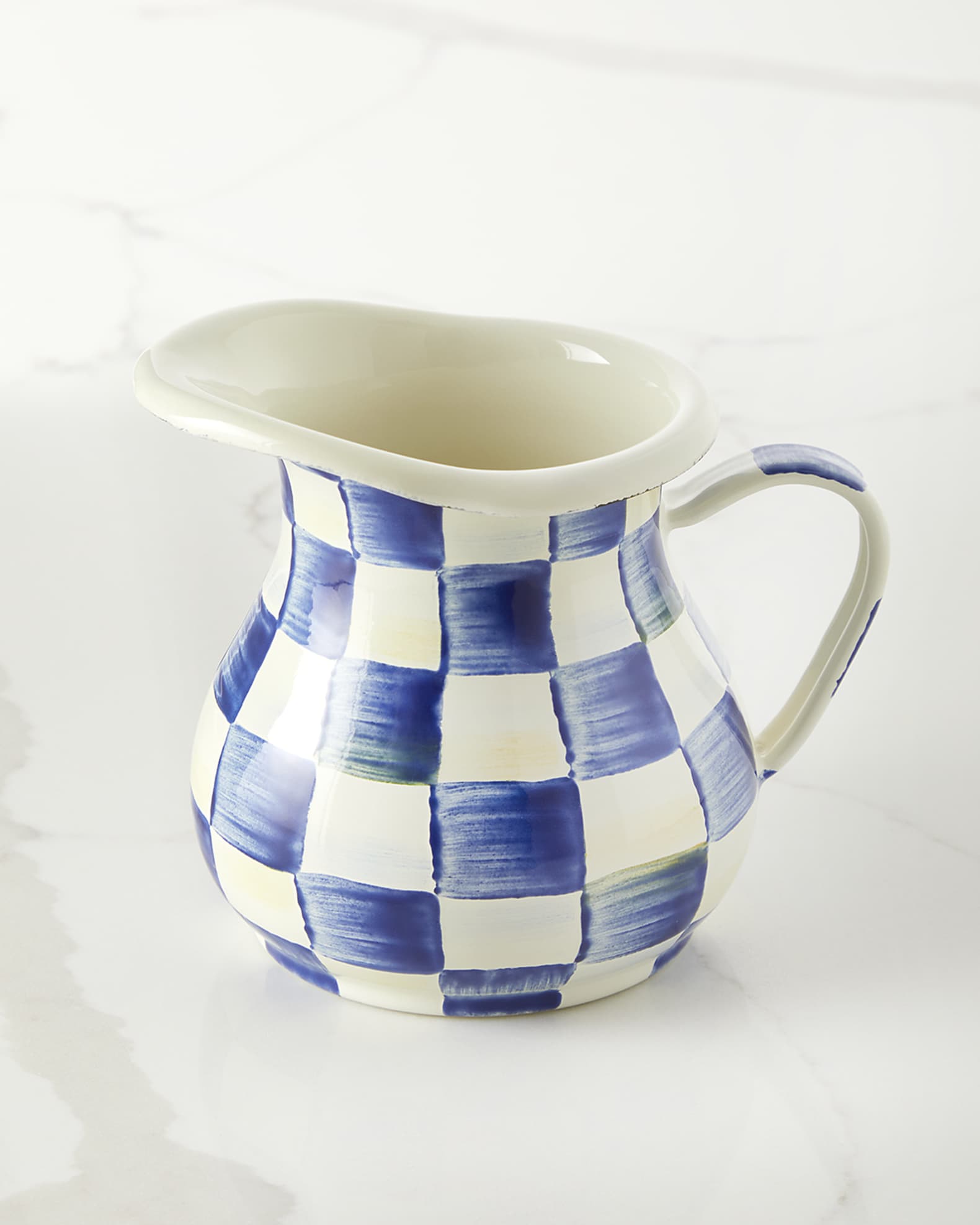 MacKenzie-Childs Royal Check Creamer - Thumbnail 4
