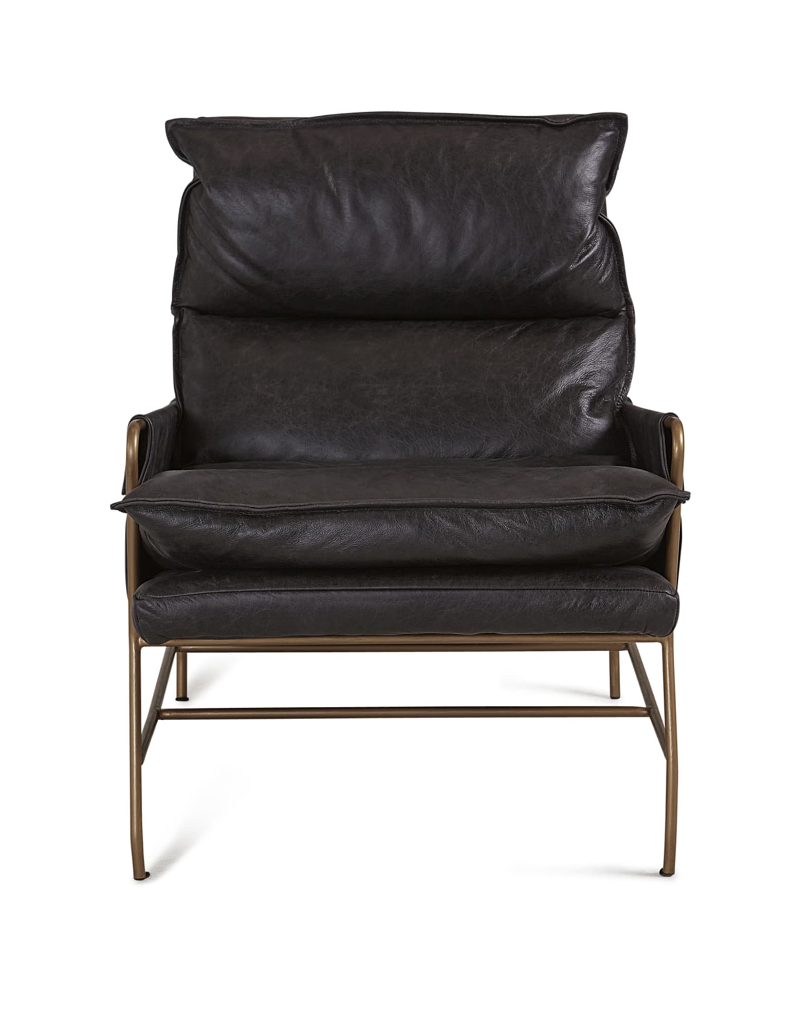 Taryn Leather Sling Chair 1