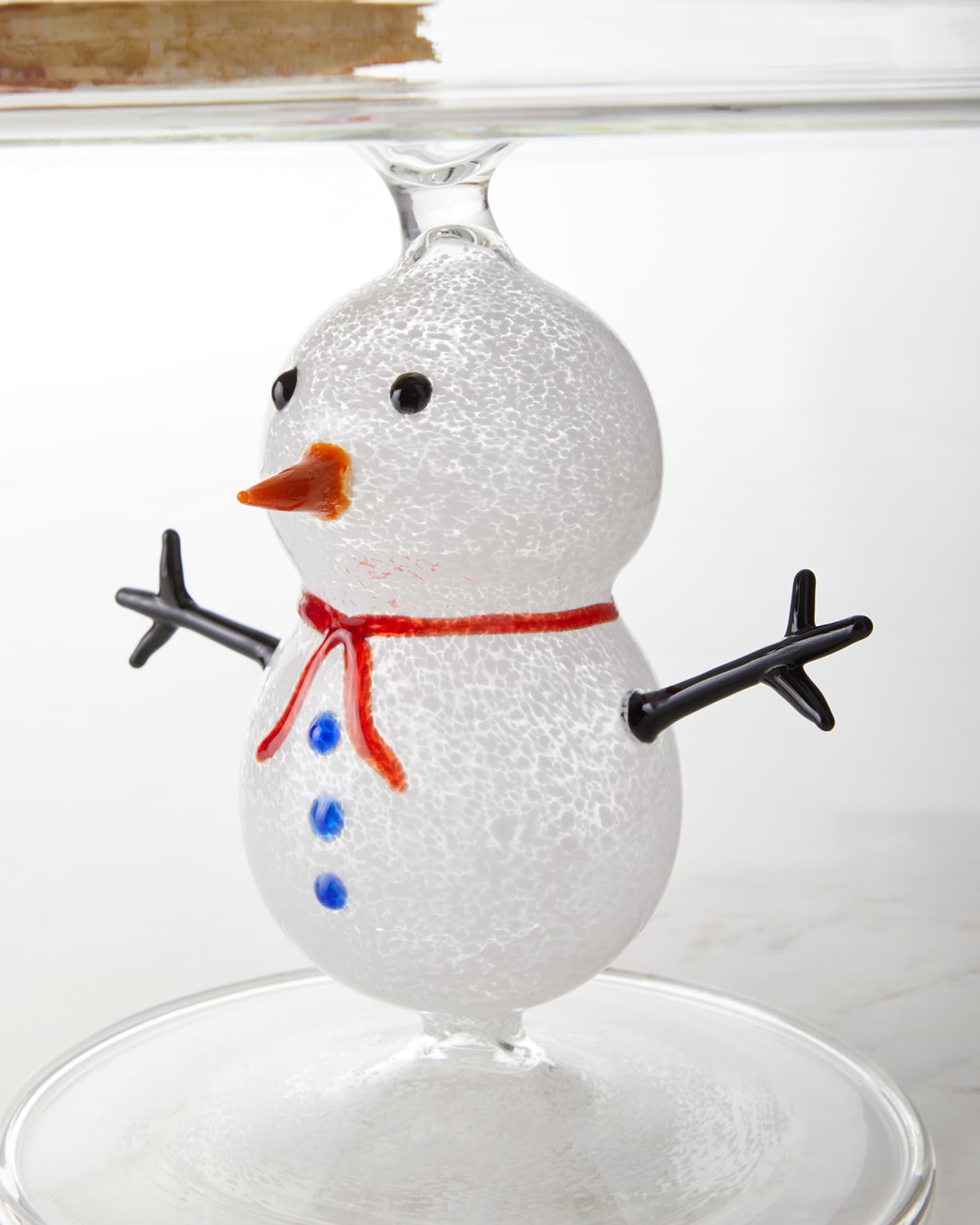 Snowman Cake Stand 1