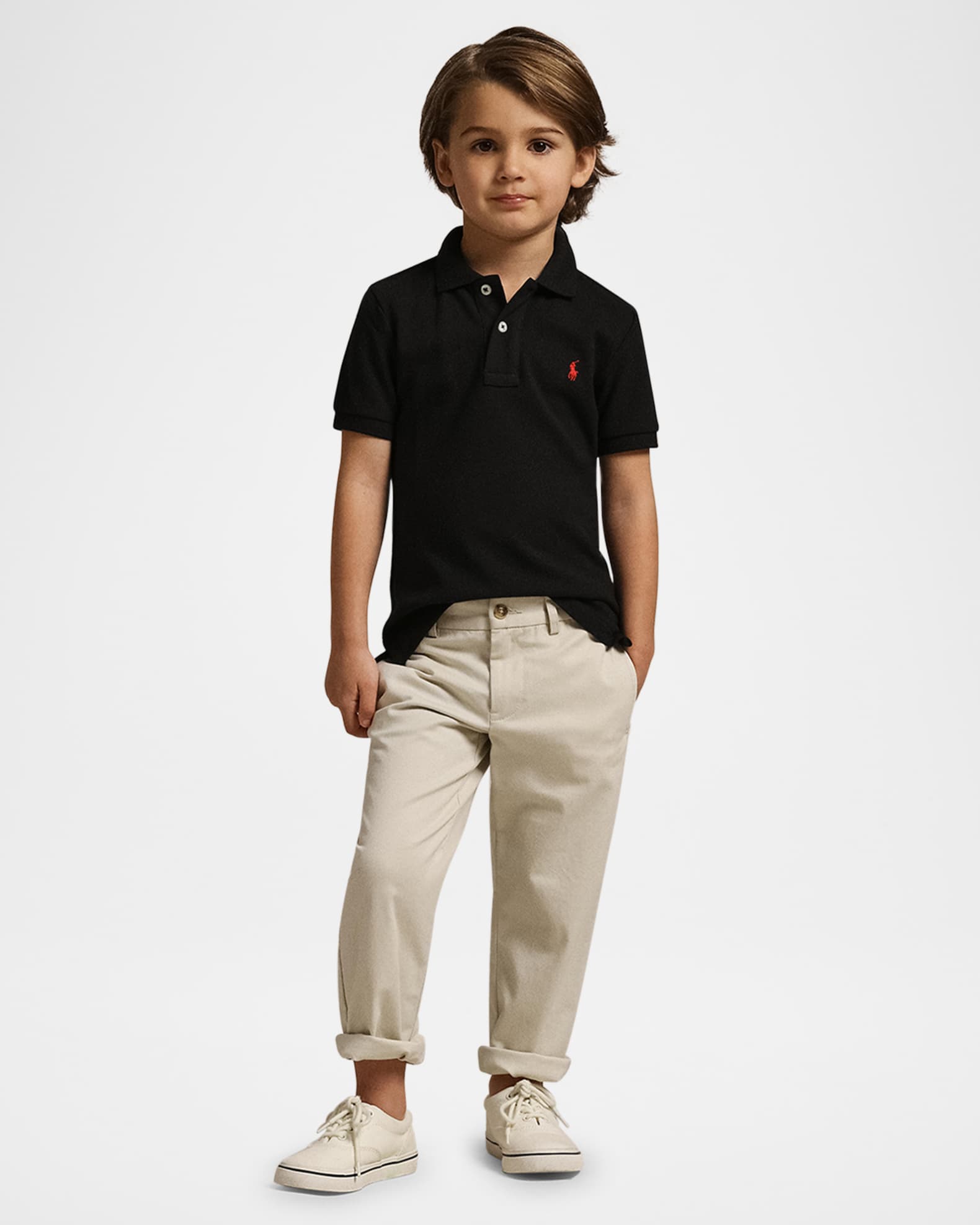 Ralph Lauren Childrenswear Boy's Short-Sleeve Logo