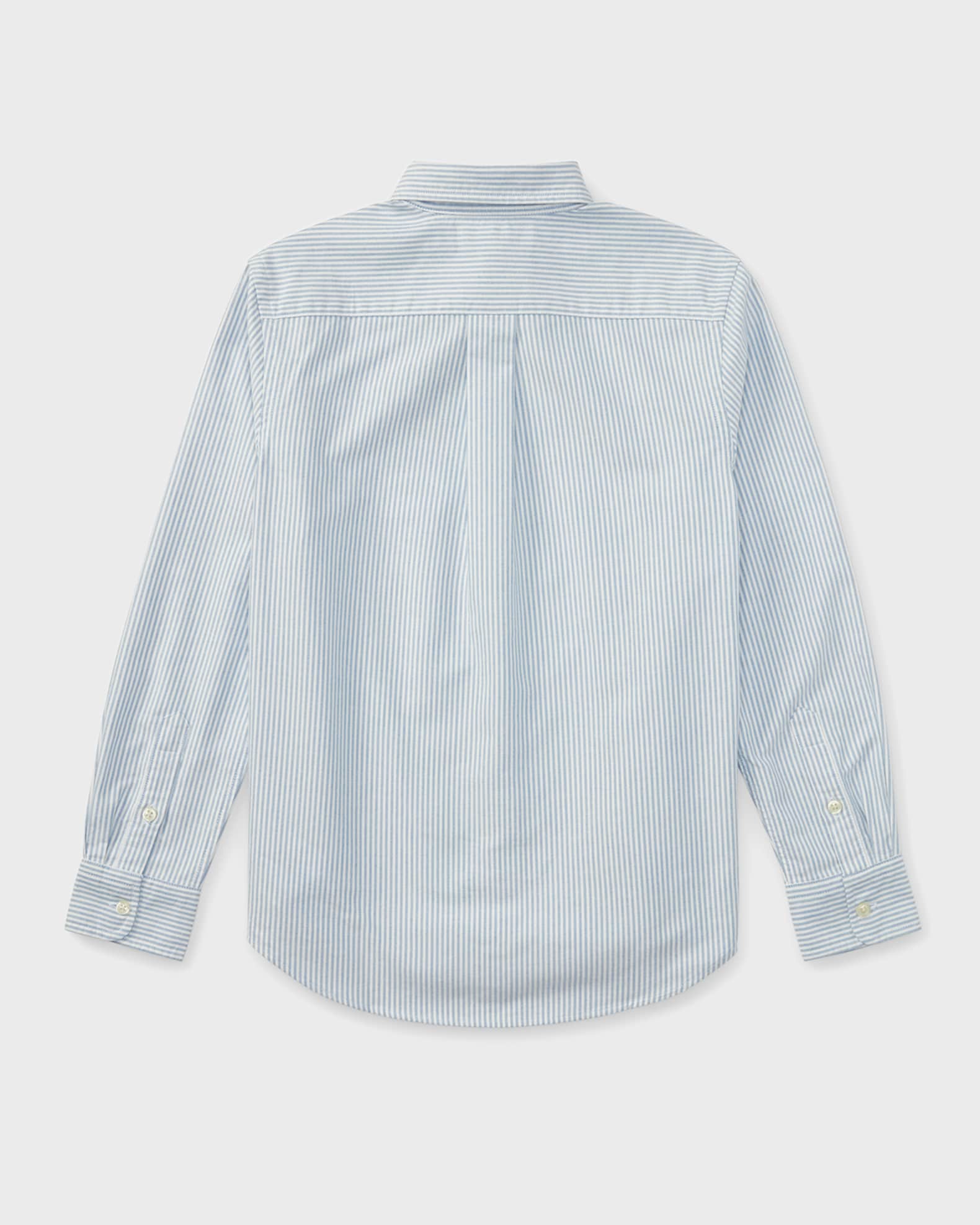 Boy's Cotton Oxford Stripe Sport Shirt 1