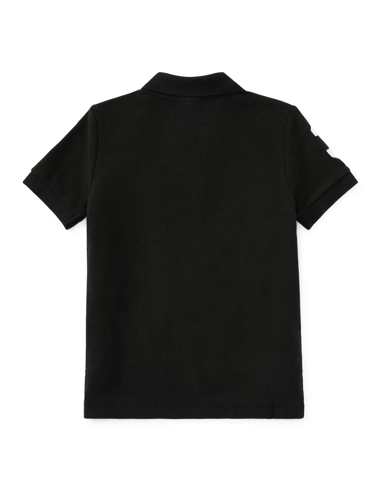 Boy's Big Pony Mesh Knit Polo, Size 4-7 1