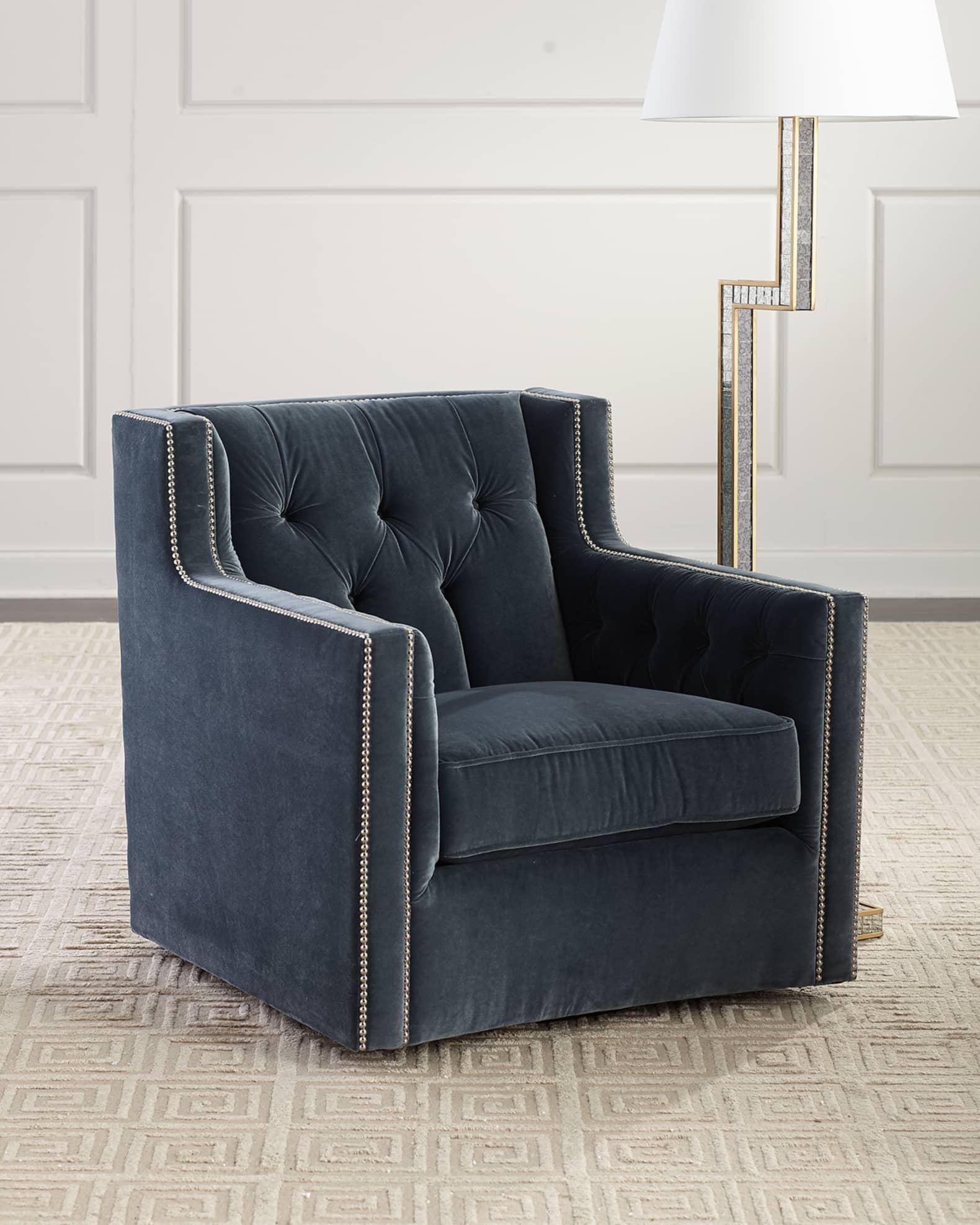 Bernhardt Candace Swivel Chair | Neiman Marcus