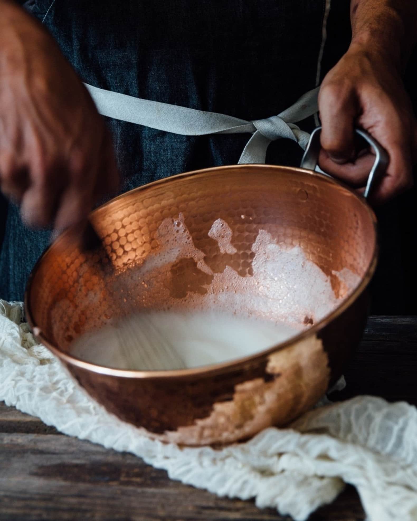 Copper Mixing Bowl, 12" 1