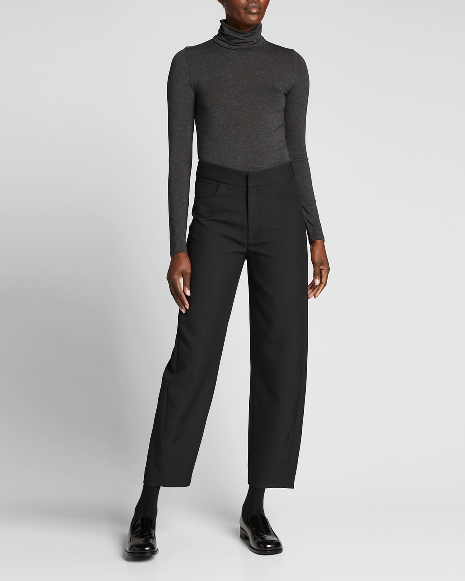 Viscose Jersey Turtleneck 1