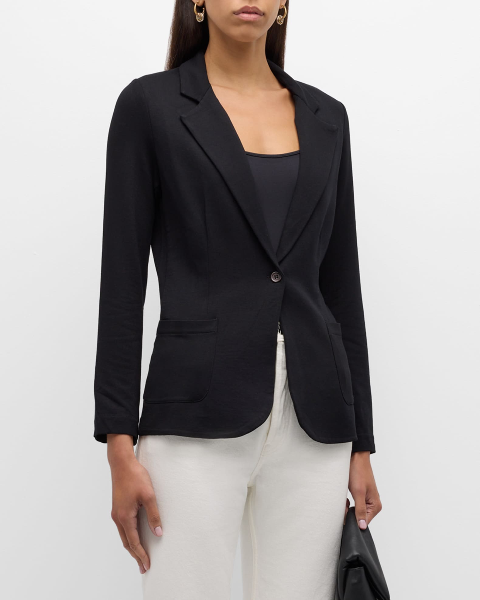 Majestic Filatures French Terry Blazer CORE Navy