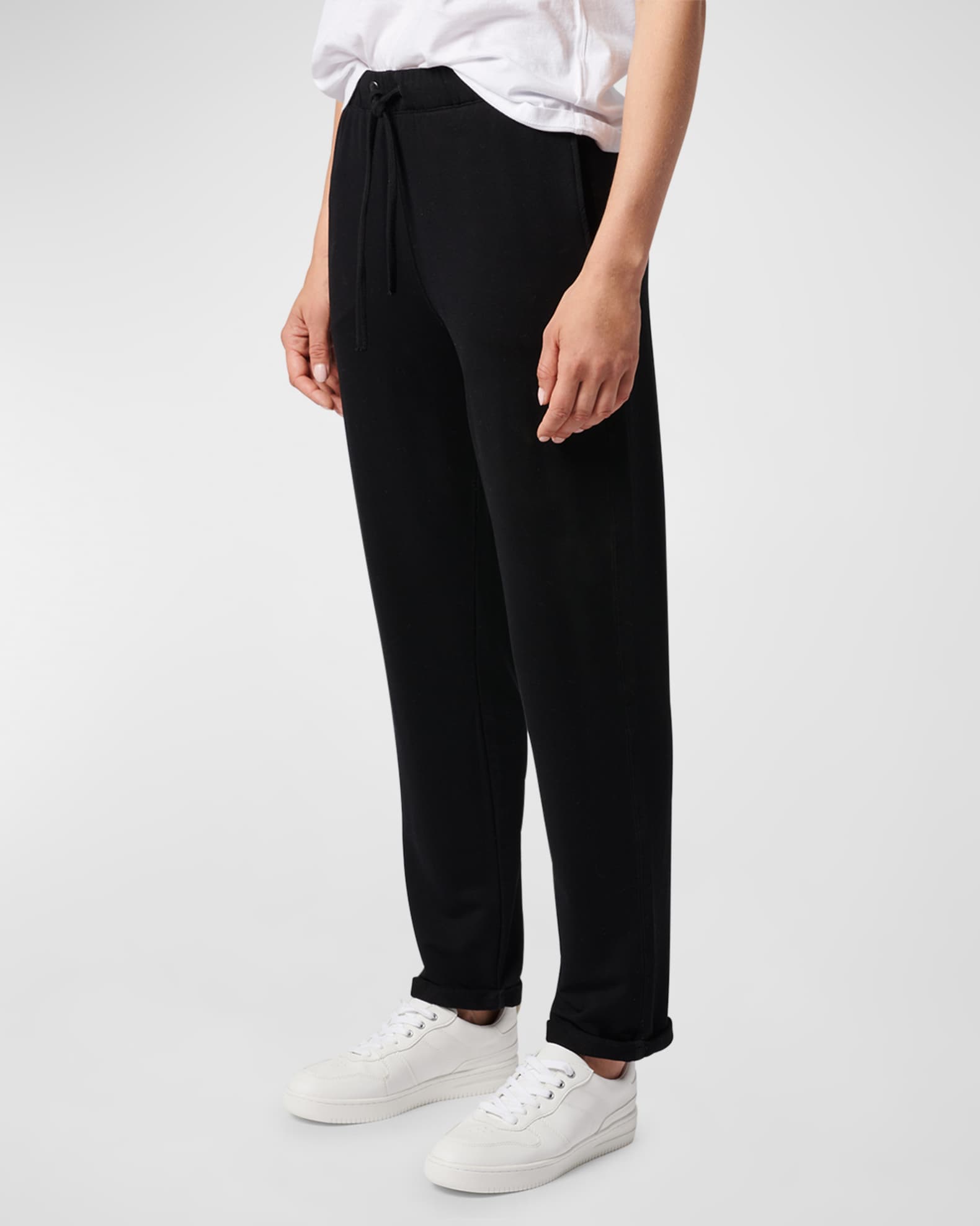 Rolled hem sweatpants online