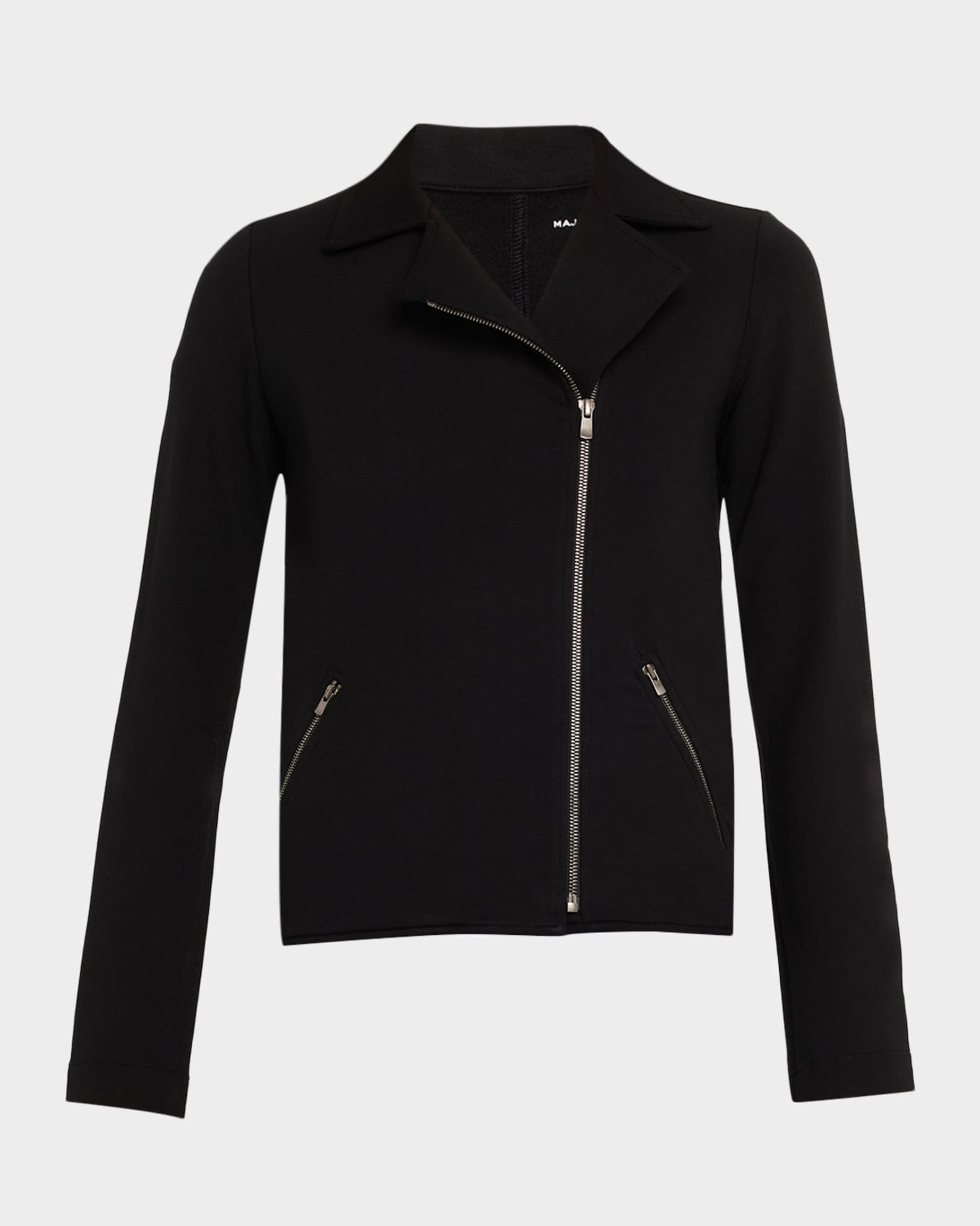 French Terry Moto Jacket 0