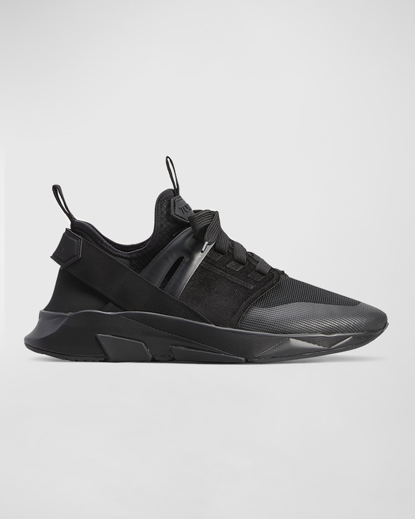 Men's Jago Mesh Leather Heel-Strap Trainer Sneakers 0