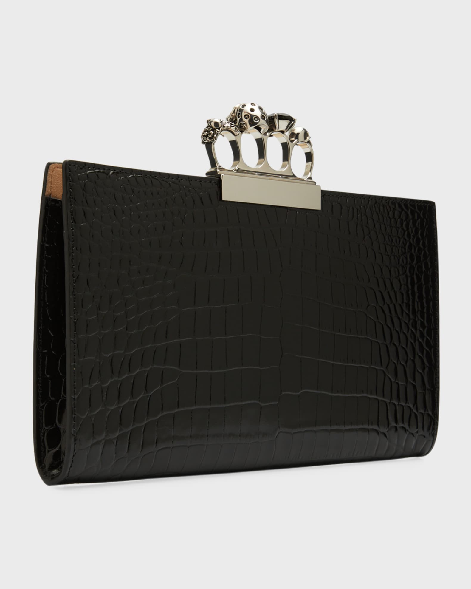 Knuckle clutch bag deals