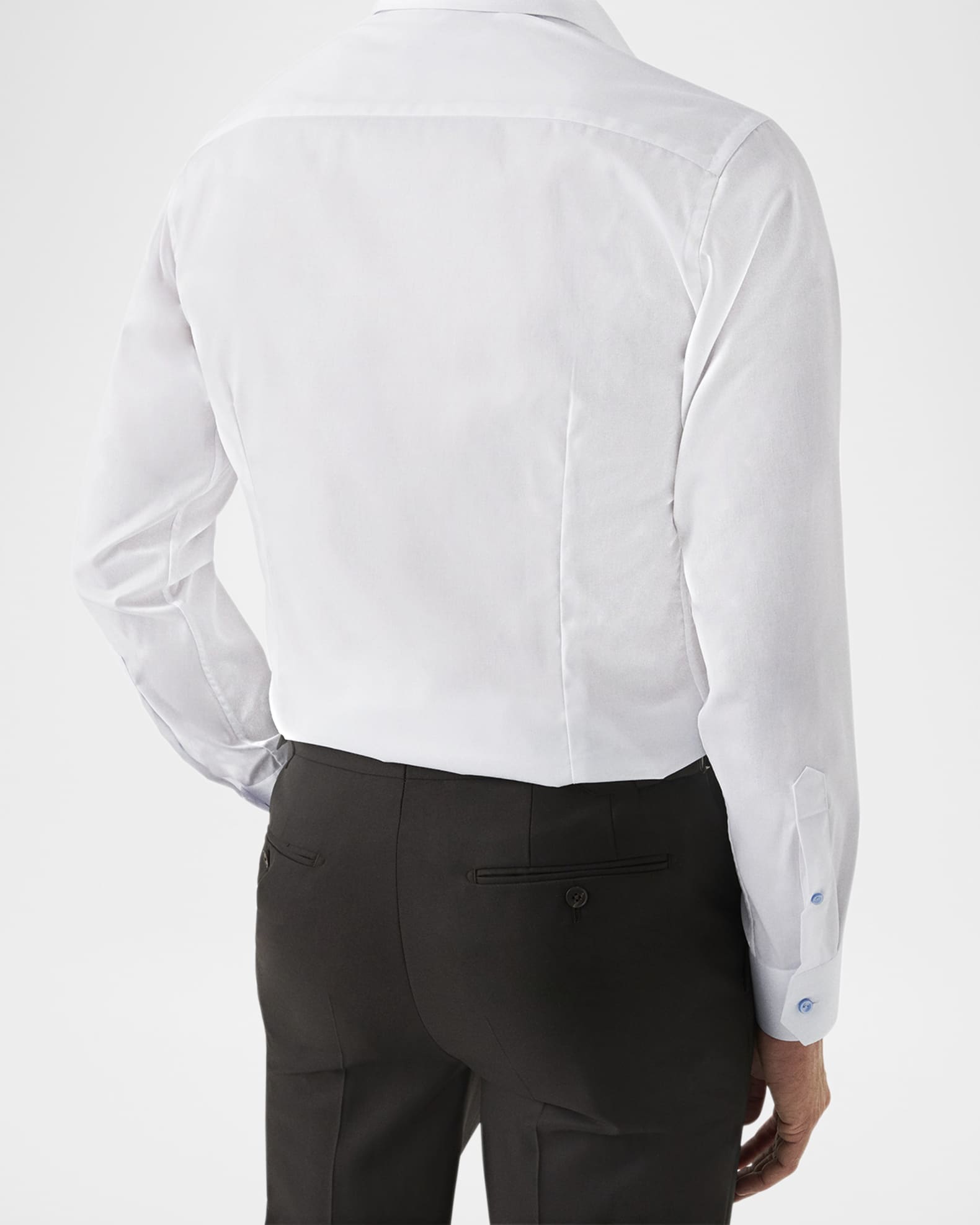 Men's Slim Fit Twill Dress Shirt