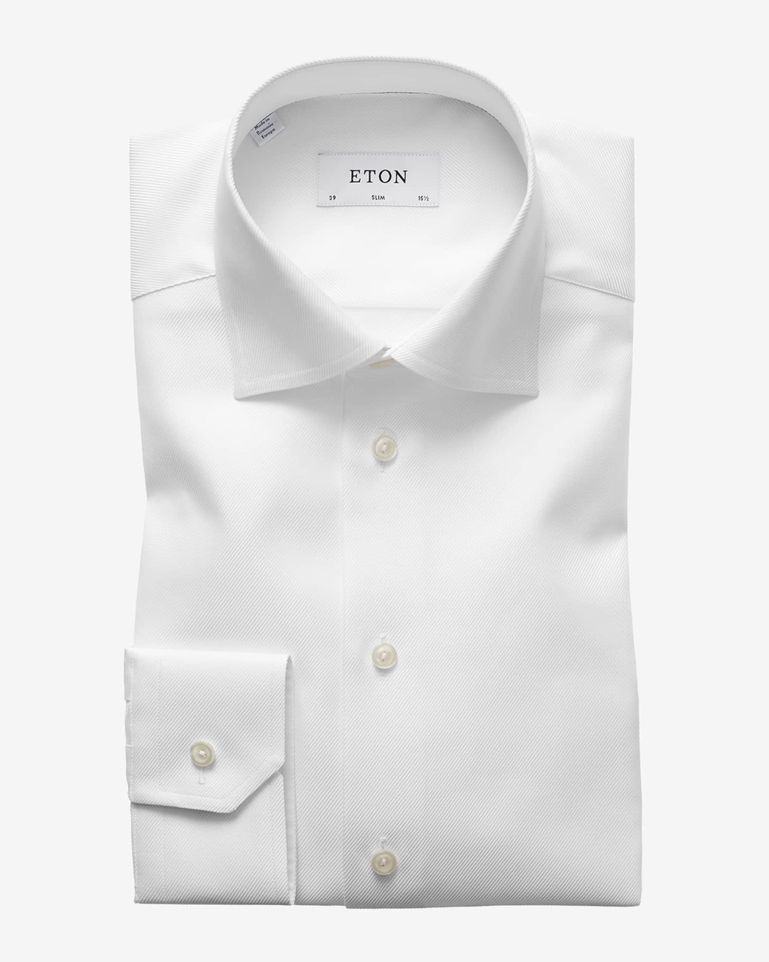 Eton Men's Slim Fit Cavalry Twill Dress Shirt | Neiman Marcus