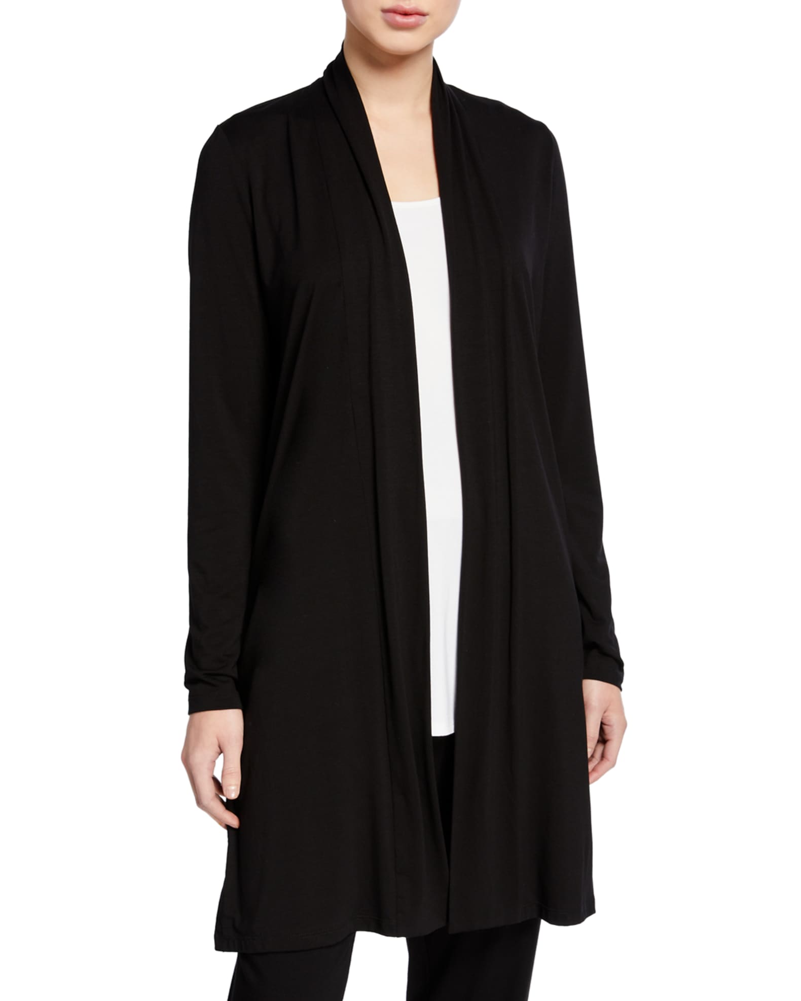 Open-Front Jersey Straight Cardigan and Matching Items | Neiman Marcus