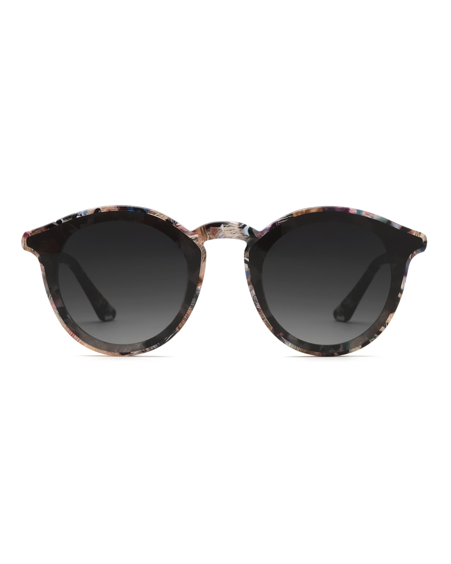 KREWE Collins Nylon Round Gradient Sunglasses Neiman Marcus