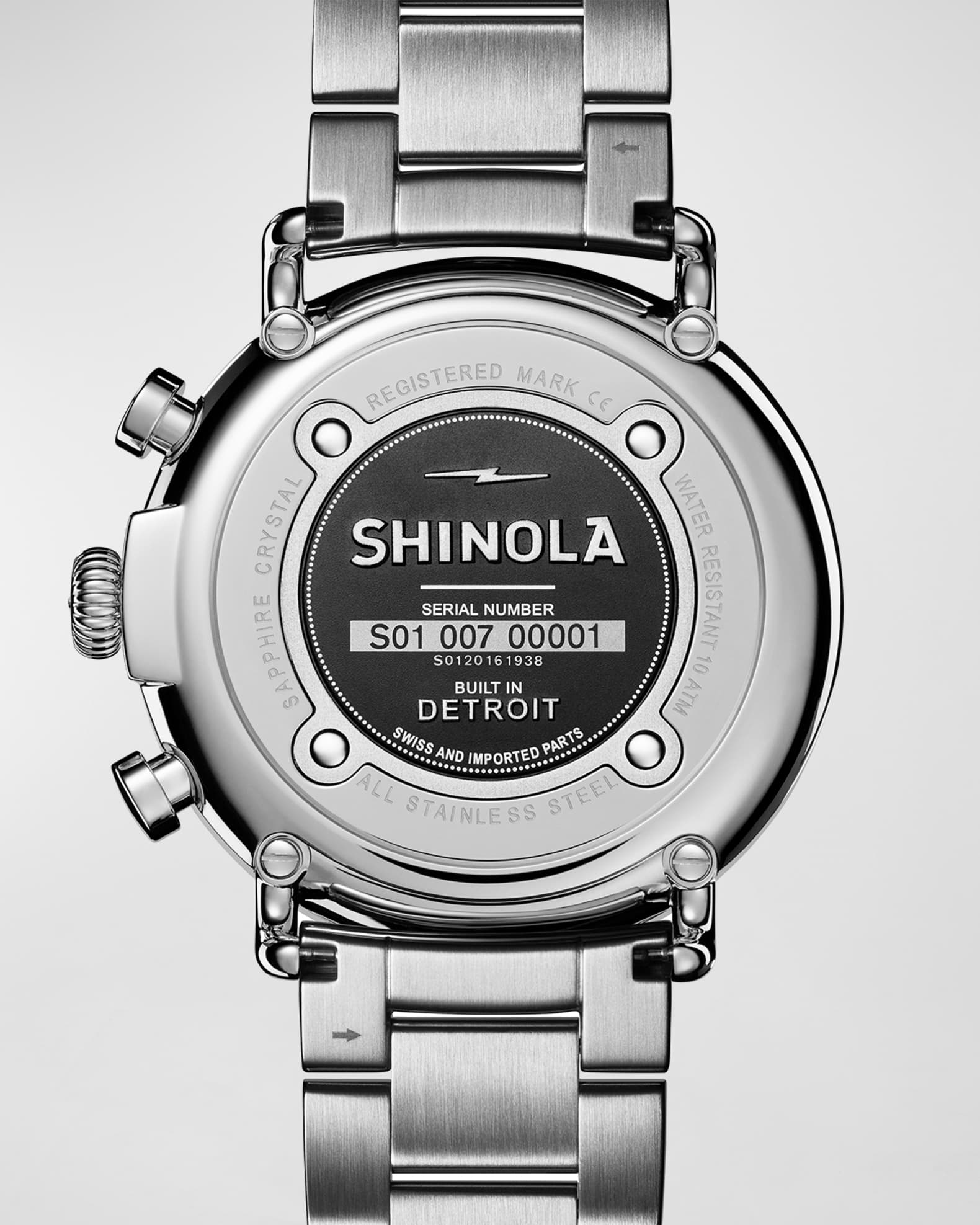 Men's 47mm Runwell Chronograph Bracelet Watch 1