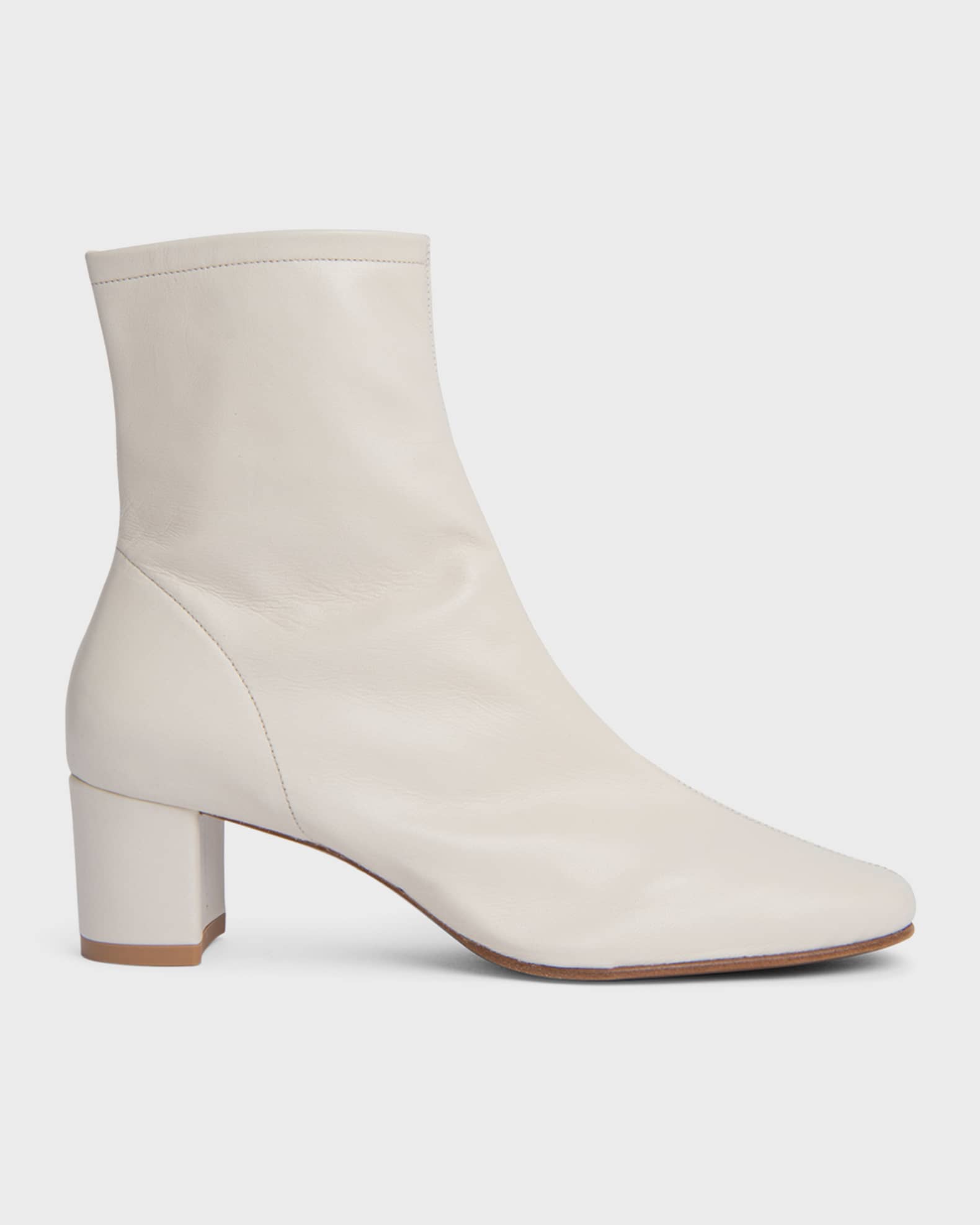 BY FAR Sofia Leather Ankle Booties | Neiman Marcus