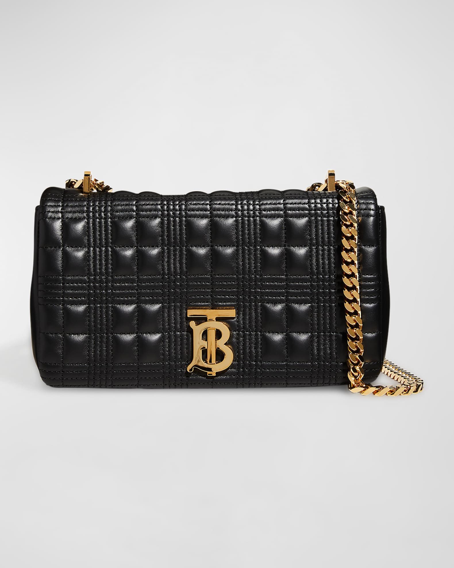 Burberry Small TB Soft Crossbody Bag, Black Neiman Marcus
