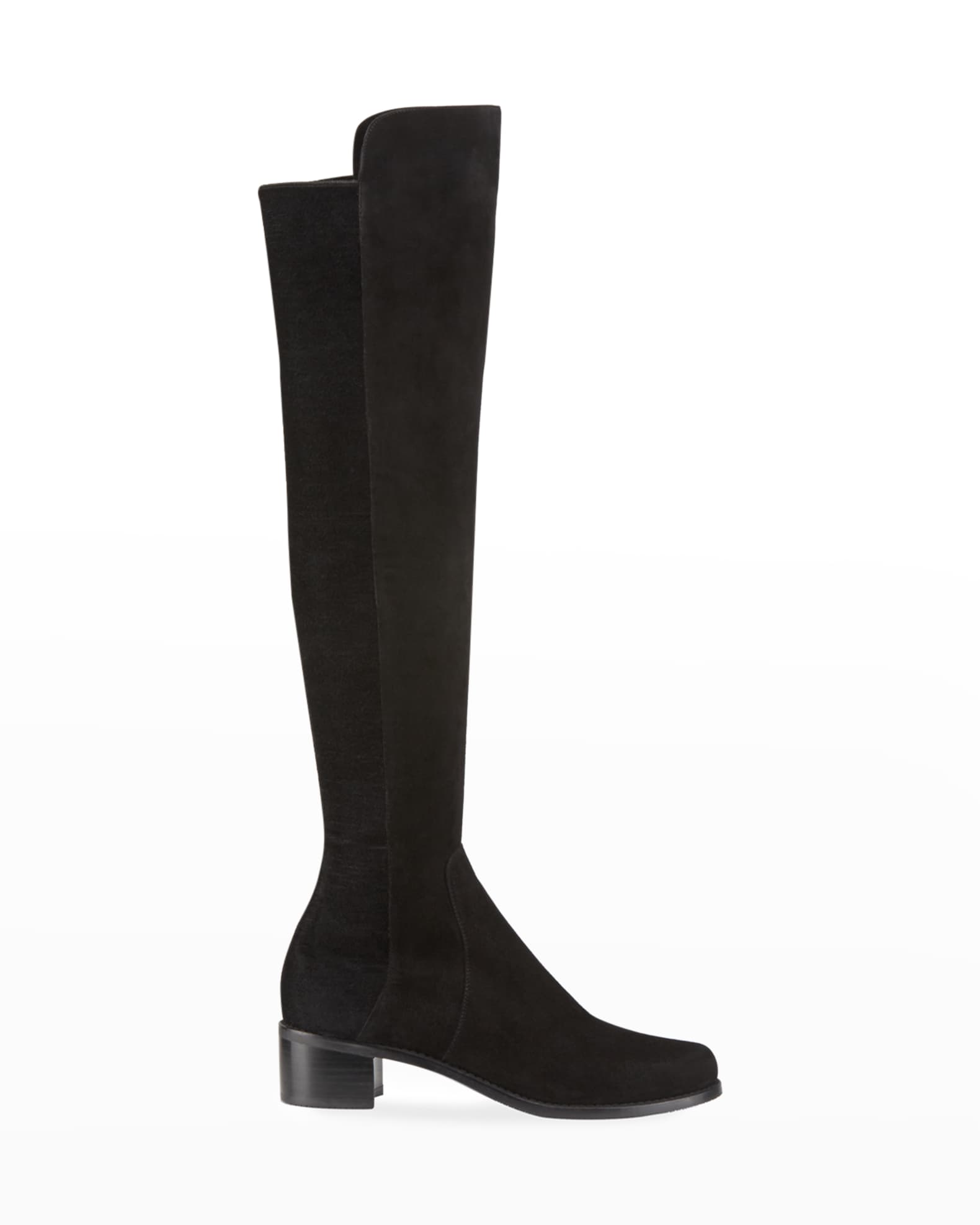 stuart weitzman coolboot stretch suede boot