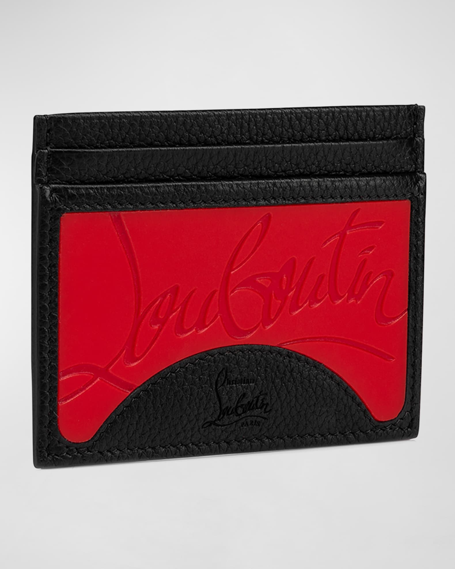 Christian Louboutin M Kios Leather Card Holder