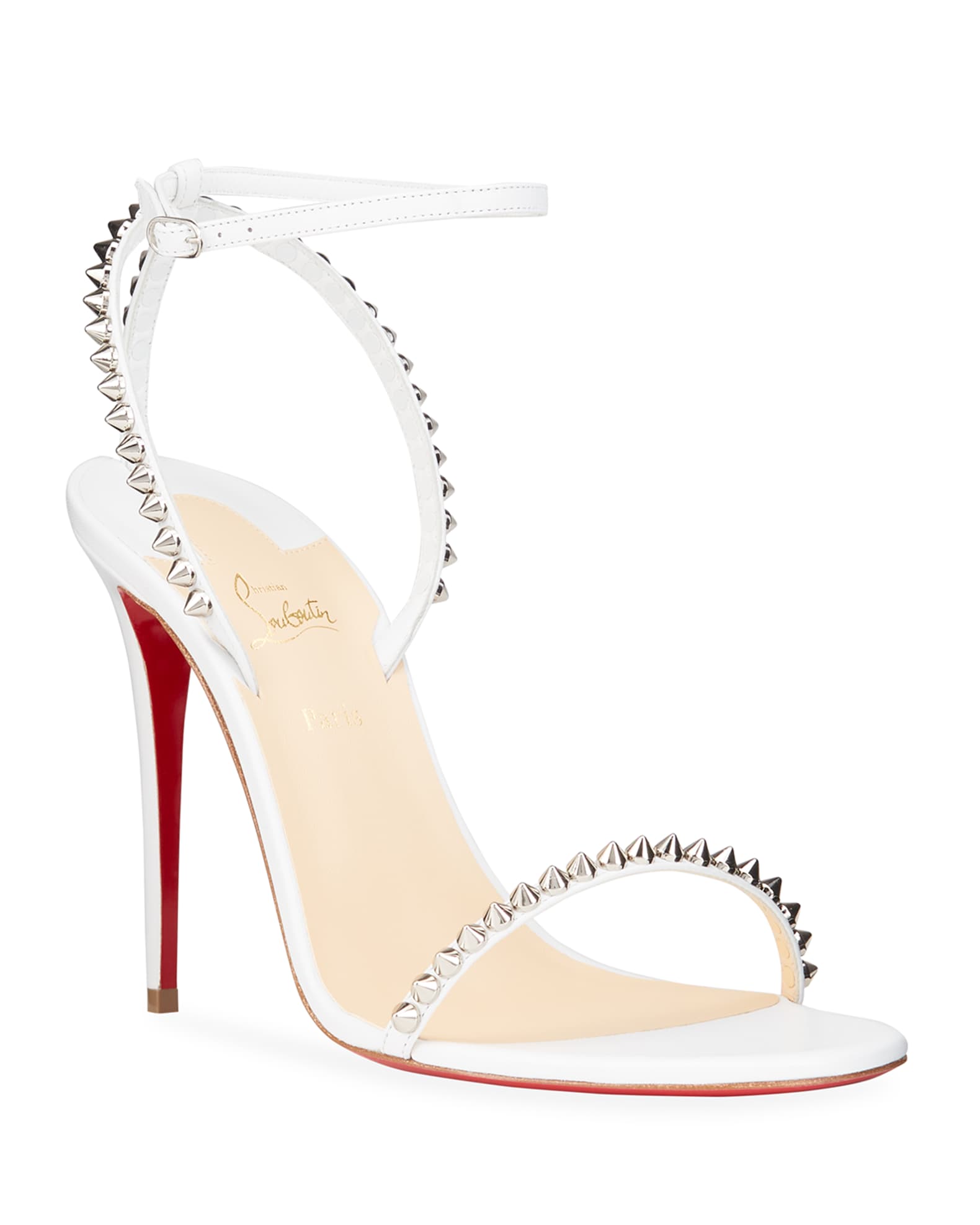 christian louboutin so me 70 studded leather sandals
