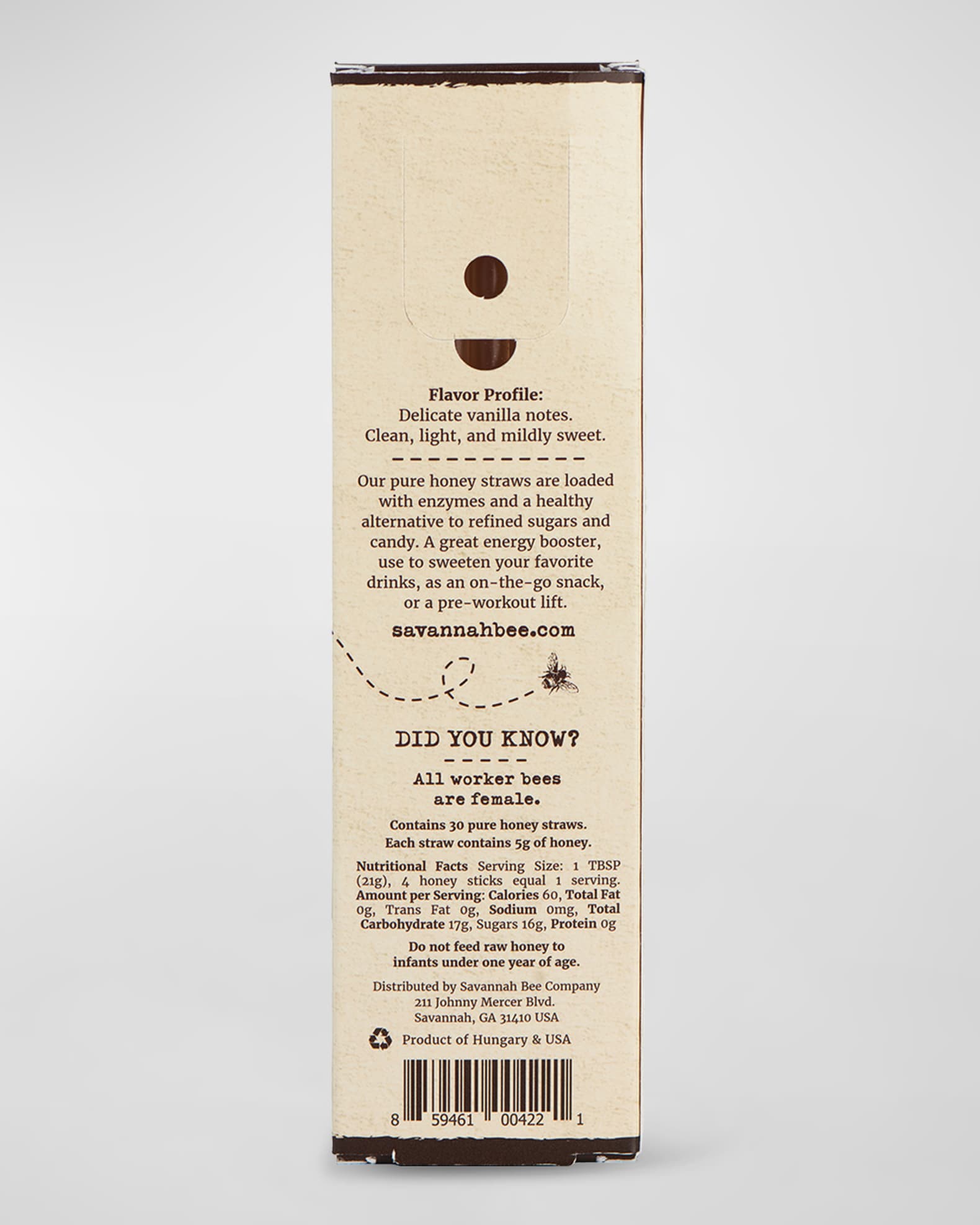 30 Pack Honey Straws 1