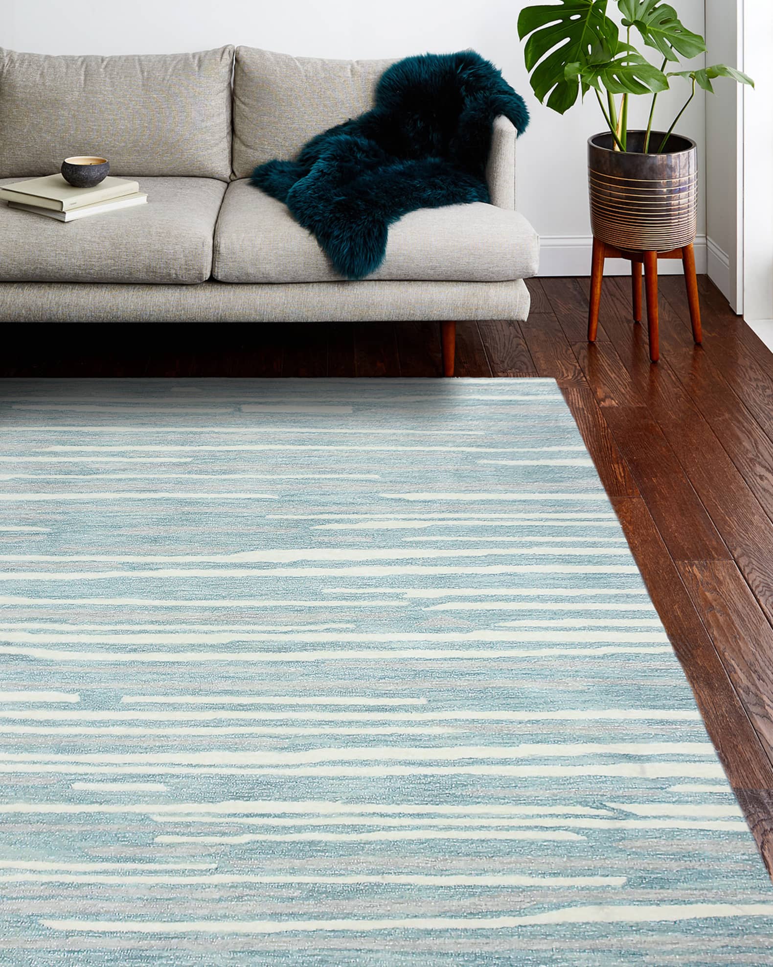 Lake Sumner HandTufted Rug, 8' x 10' Neiman Marcus