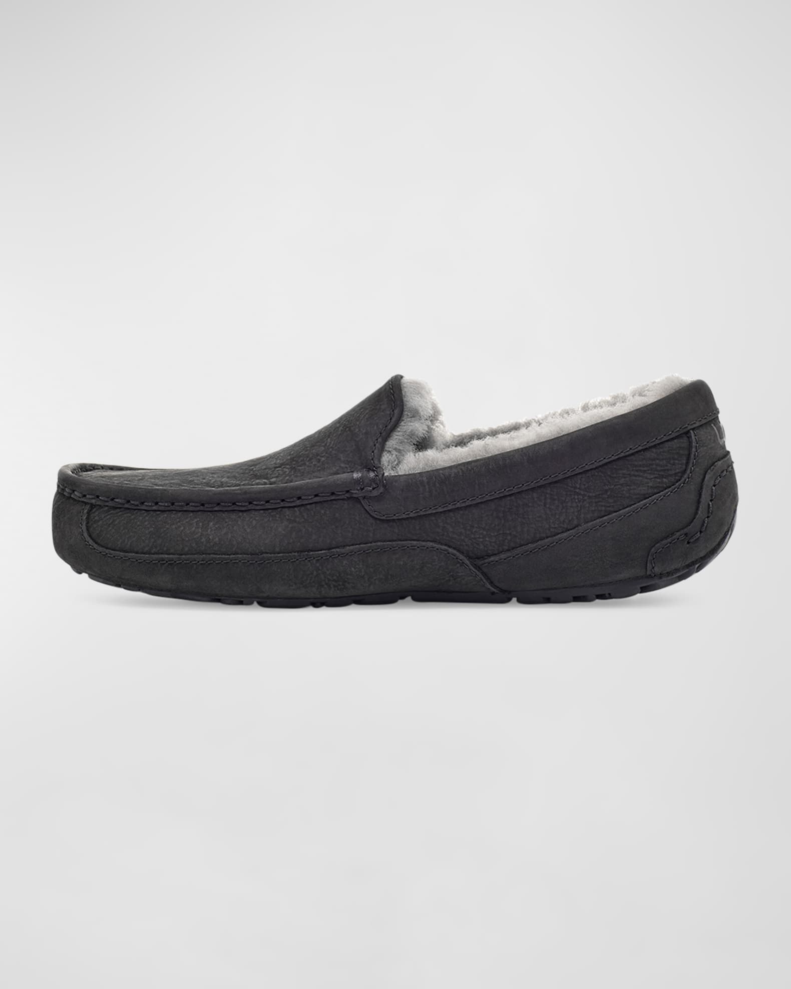 Men's Ascot Leather Slippers 1