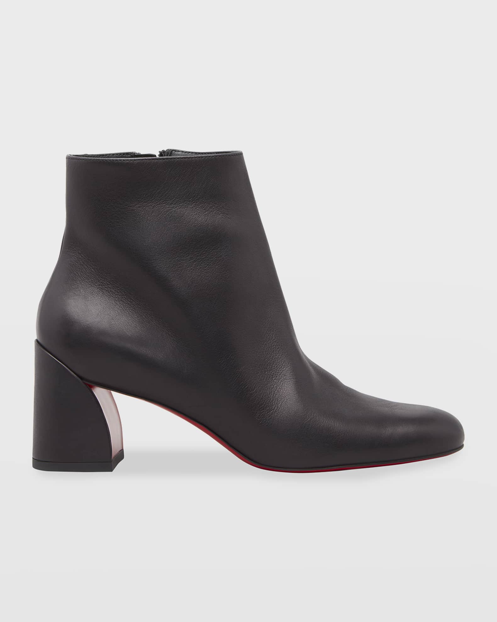 Christian louboutin zipper boots shop