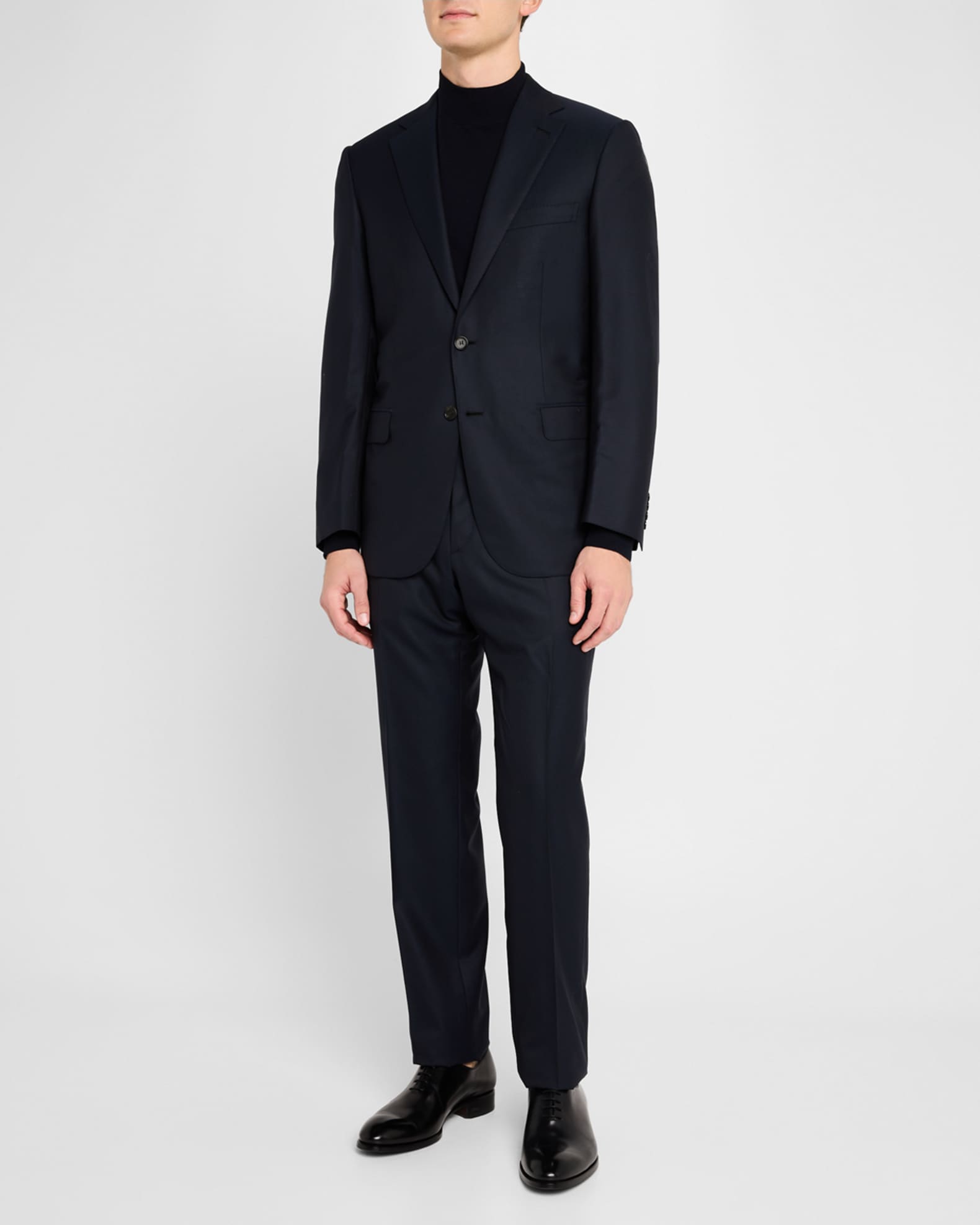 Brioni ブリオーニ セットアップ BRUNICO Super160's Brioni Men's Brunico Solid Two-Piece Suit | Neiman Marcus