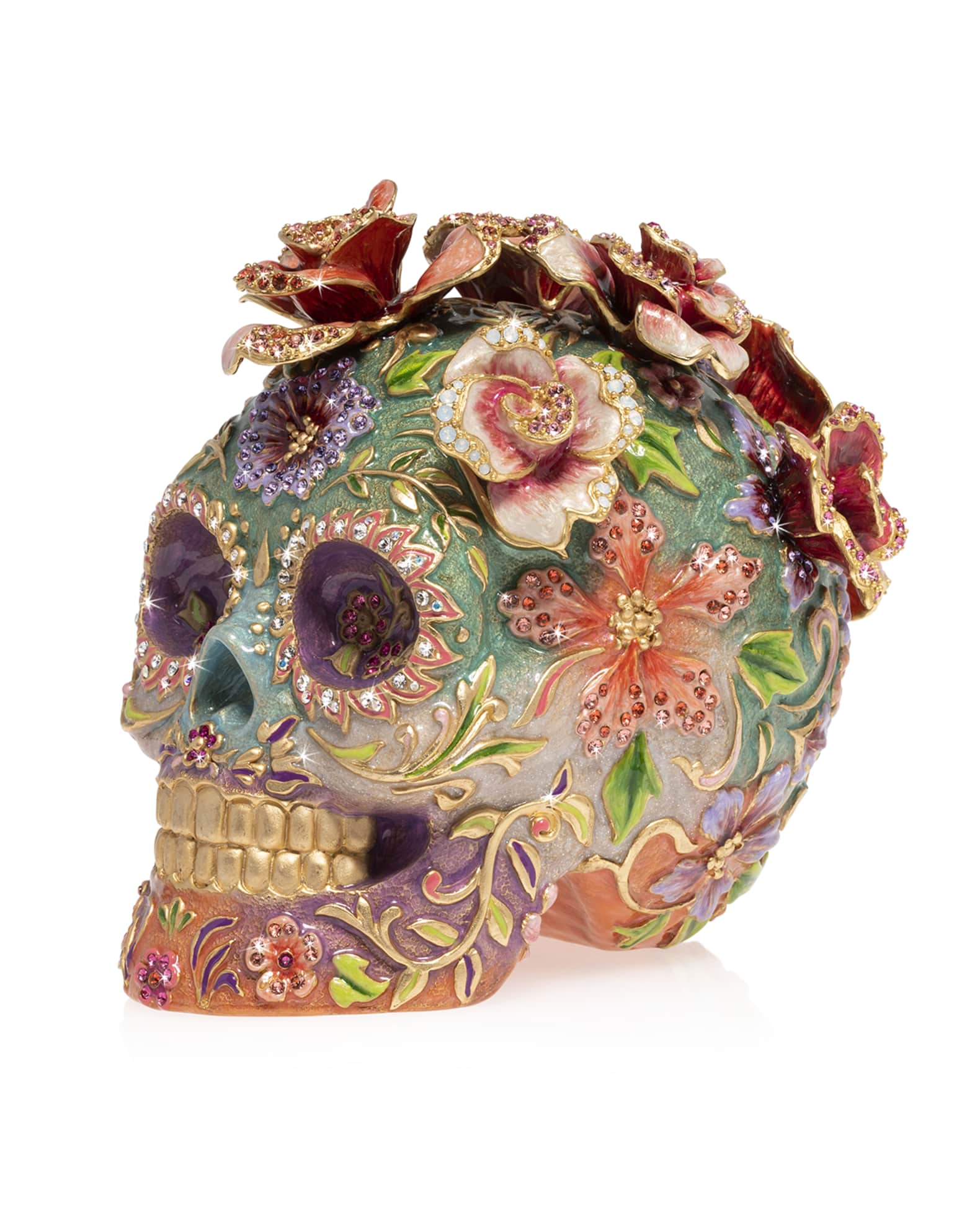 Catrina Skull with Roses 1