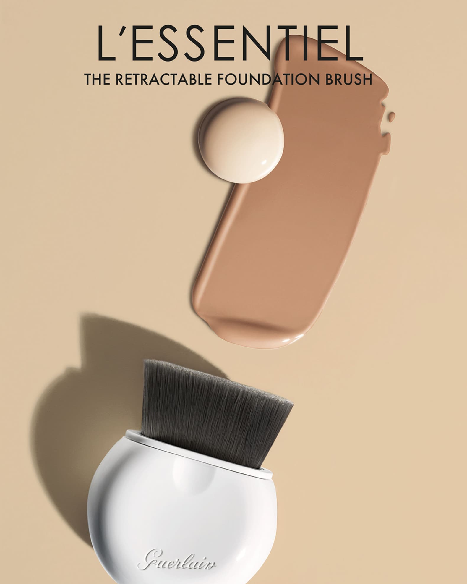 Guerlain L'Essentiel Retractable Foundation Brush Neiman Marcus