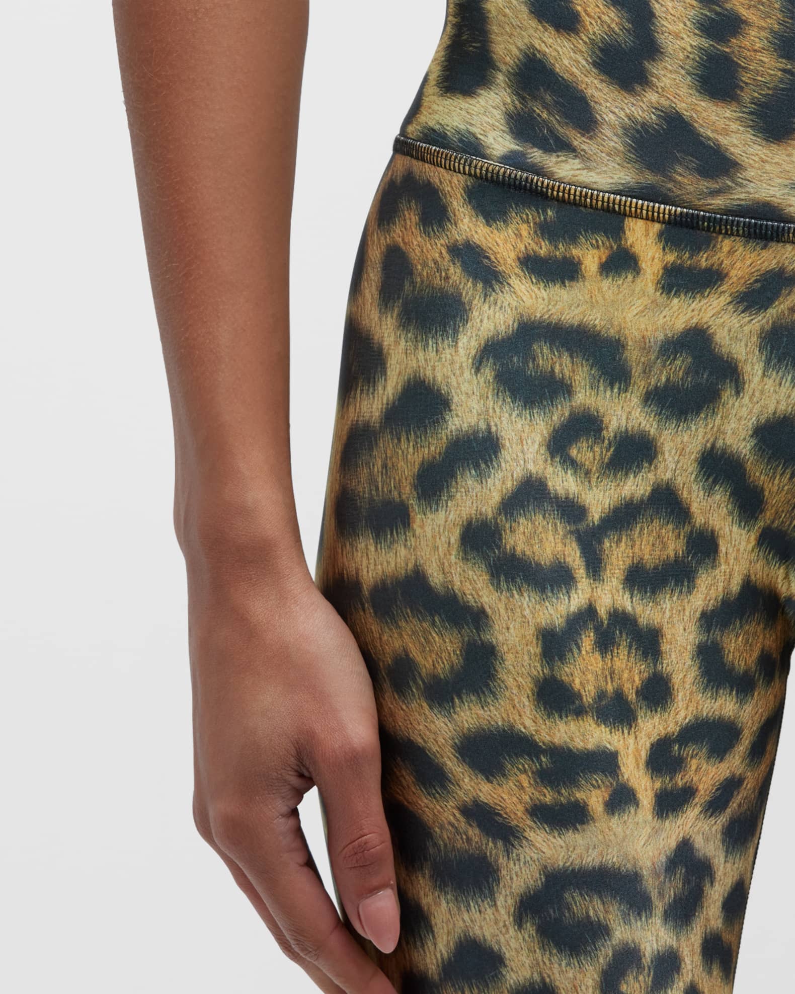 Terez Leopard Goals Hi-Shine Leggings