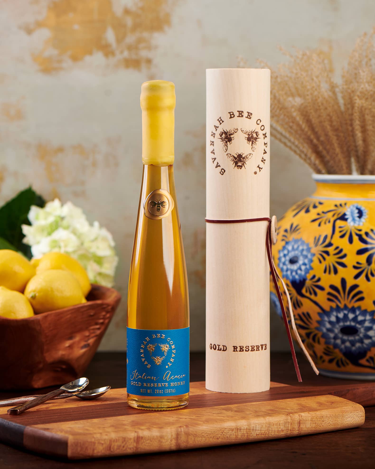 Savannah Bee Company Italian Acacia Gold Reserve Honey