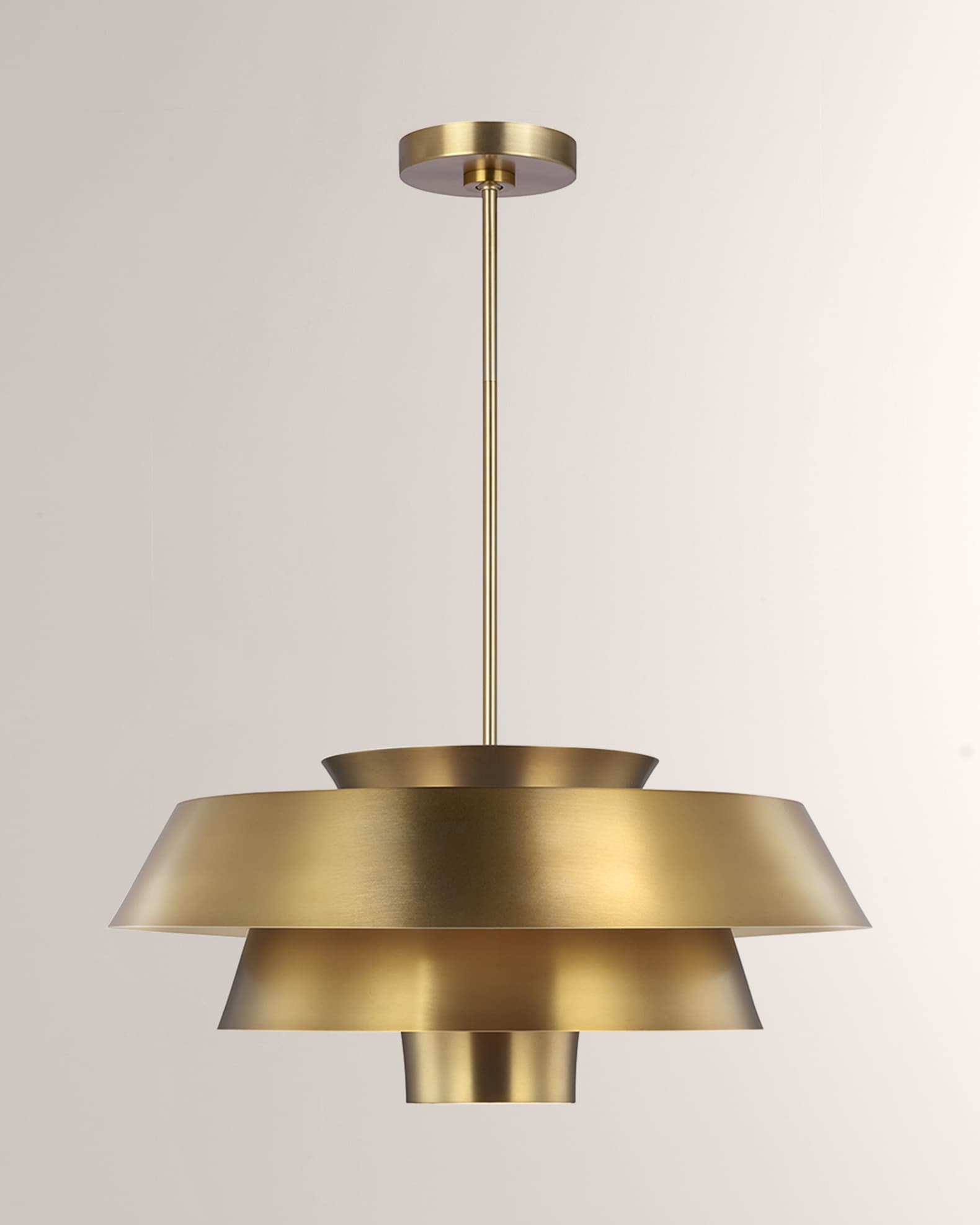 Visual Comfort Studio 1 Light Large Pendant Brisbin By Ellen