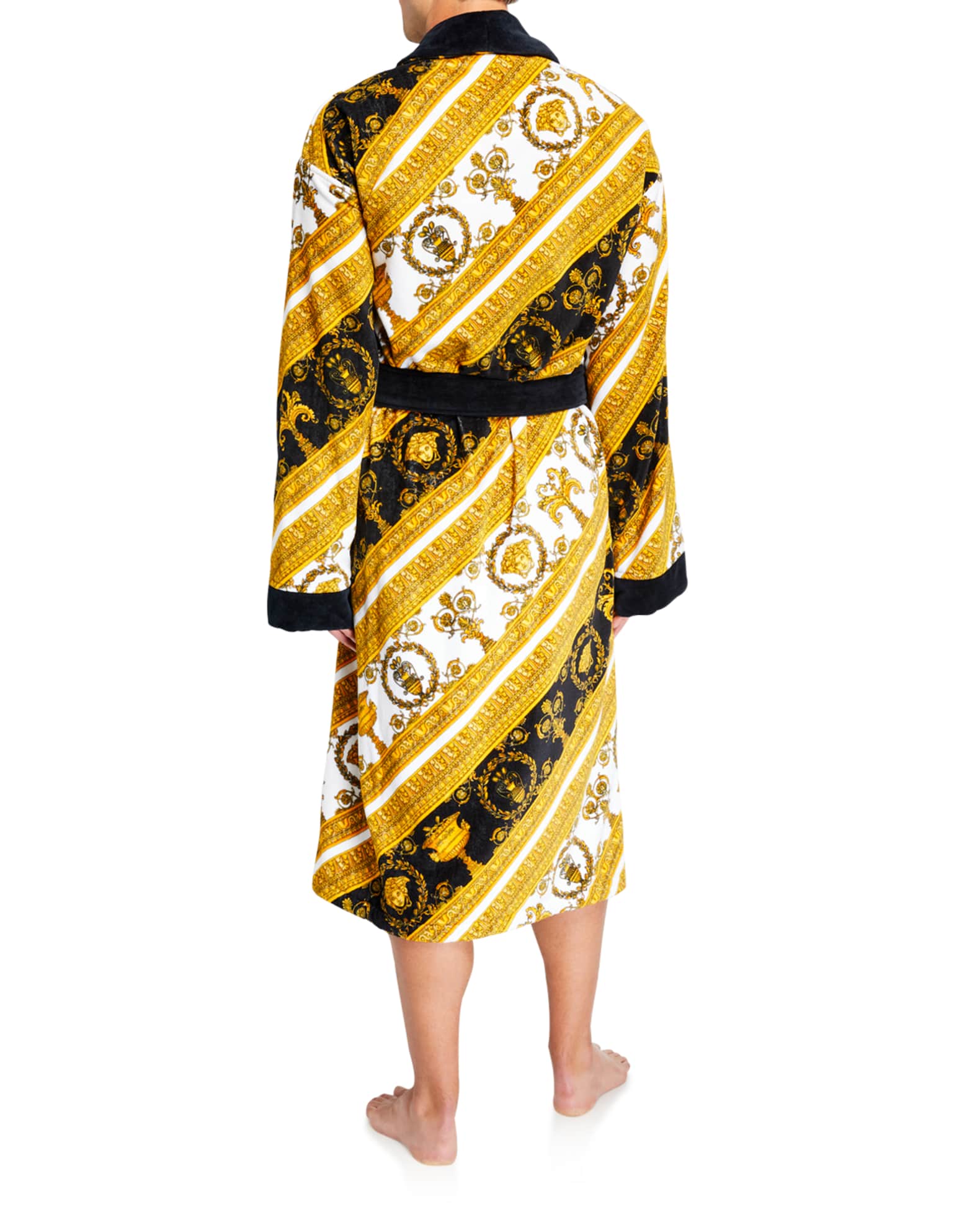 Versace I Heart Baroque Bathrobe Neiman Marcus