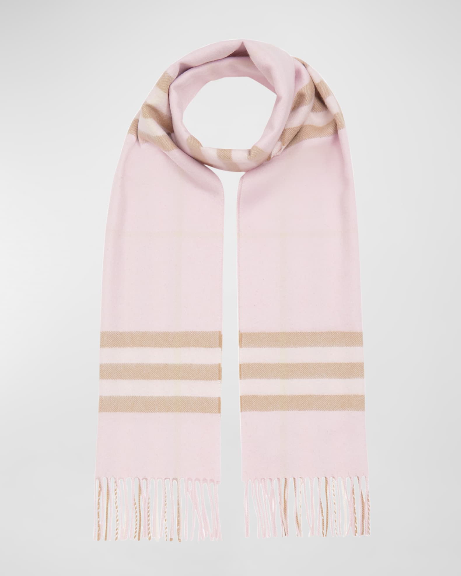 Giant Check Cashmere Scarf 0