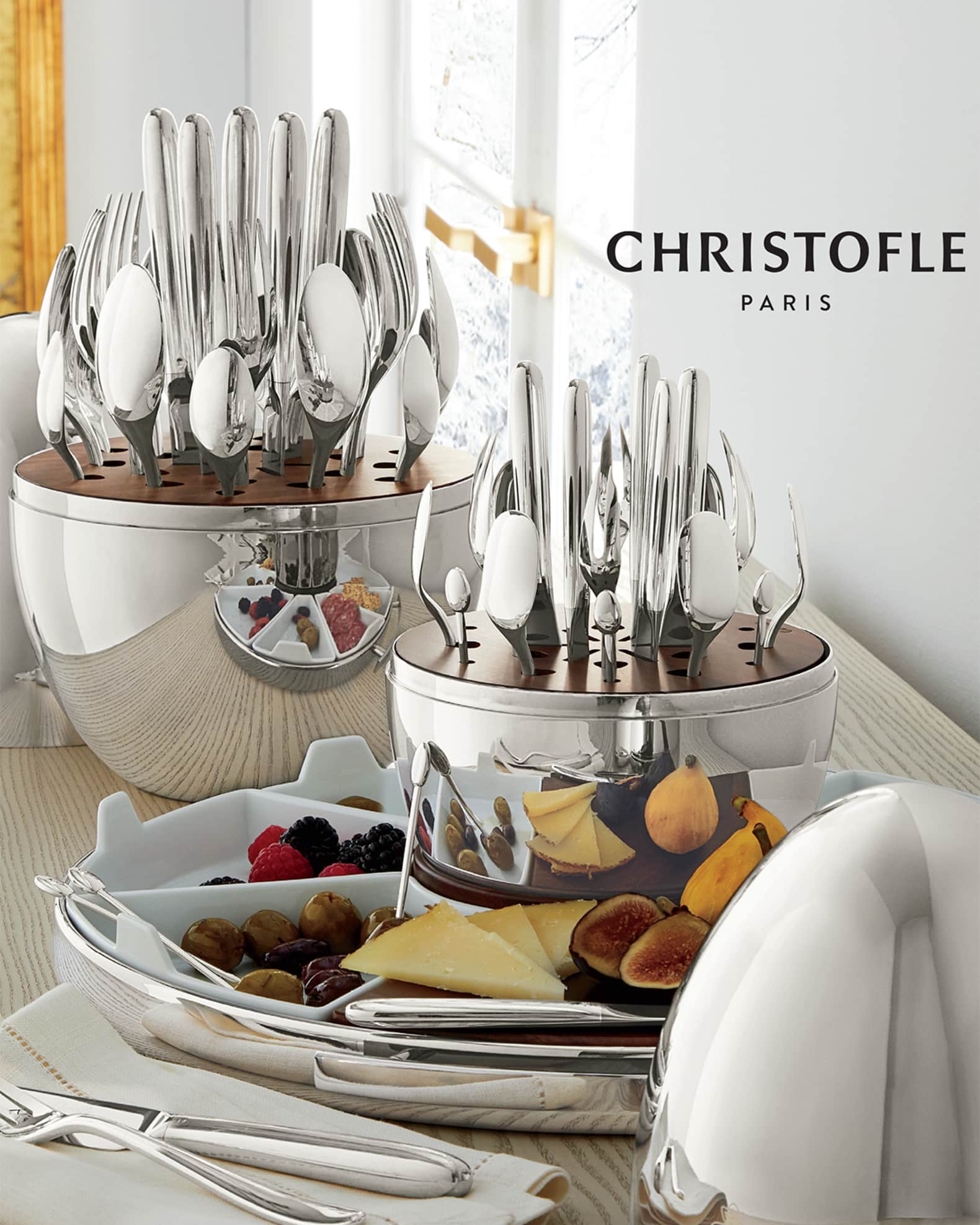 Christofle Mood Party Tray | Neiman Marcus