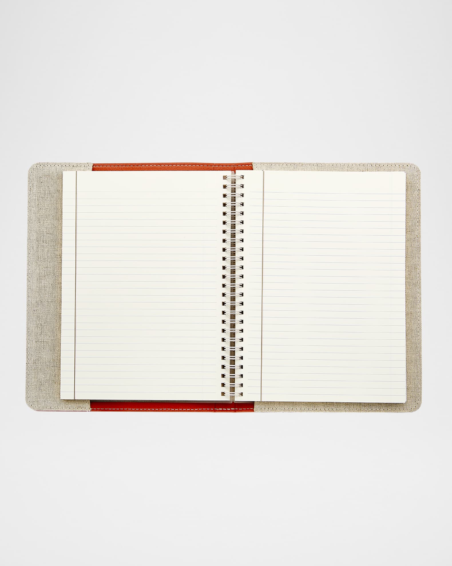 9" Leather Wire-O-Notebook 1