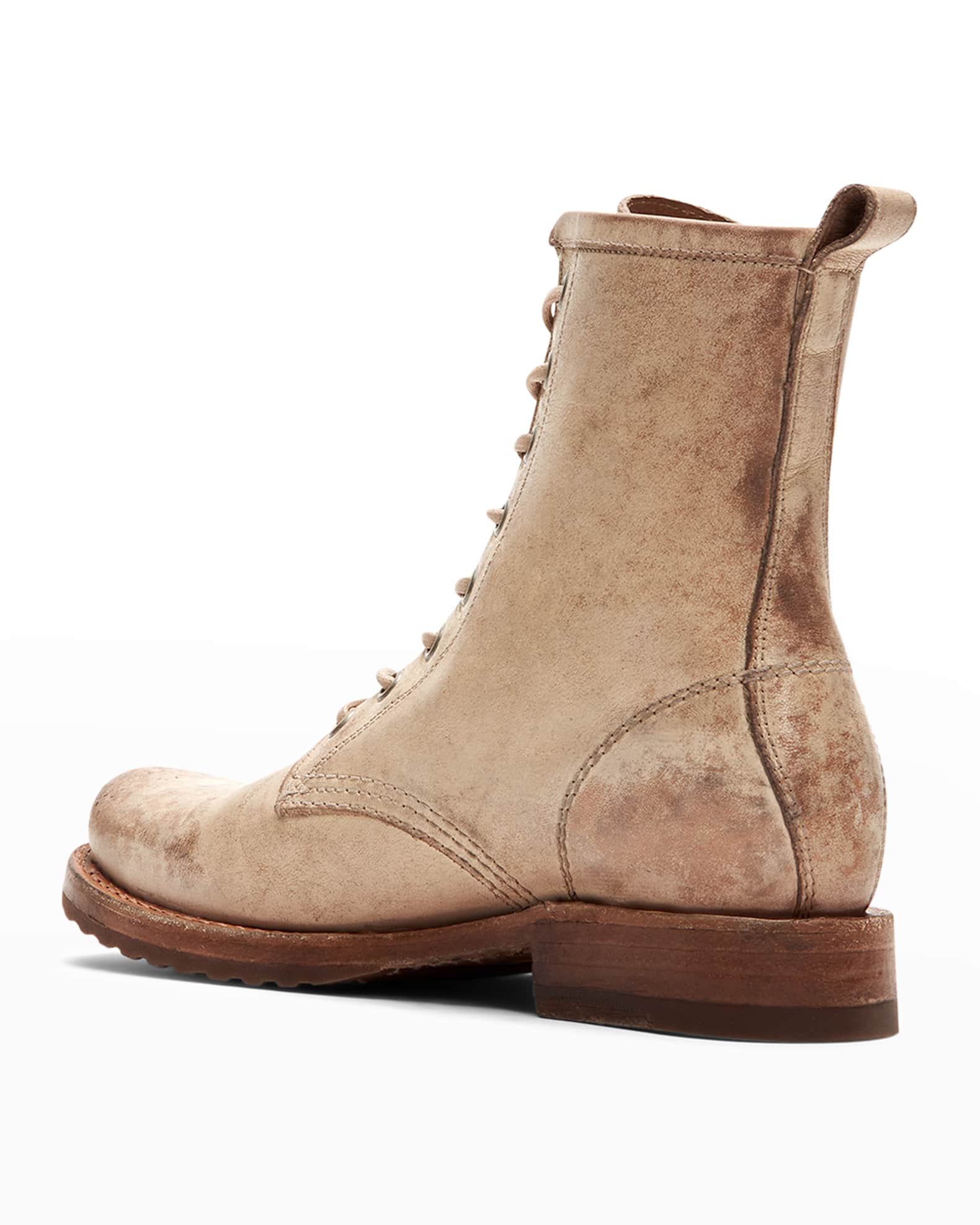 Frye veronica combat suede shop