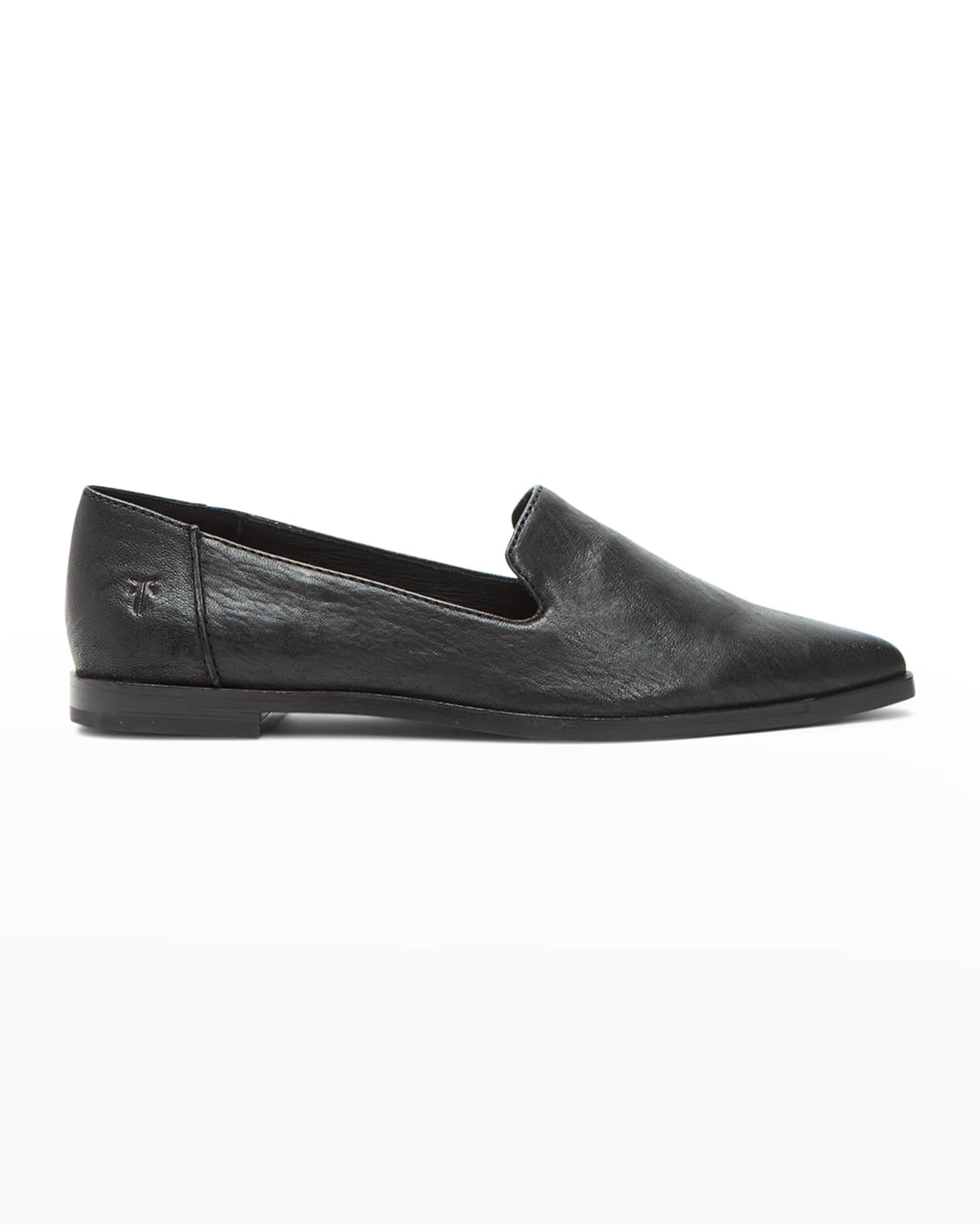 Frye Kenzie Venetian Leather Flats Neiman Marcus