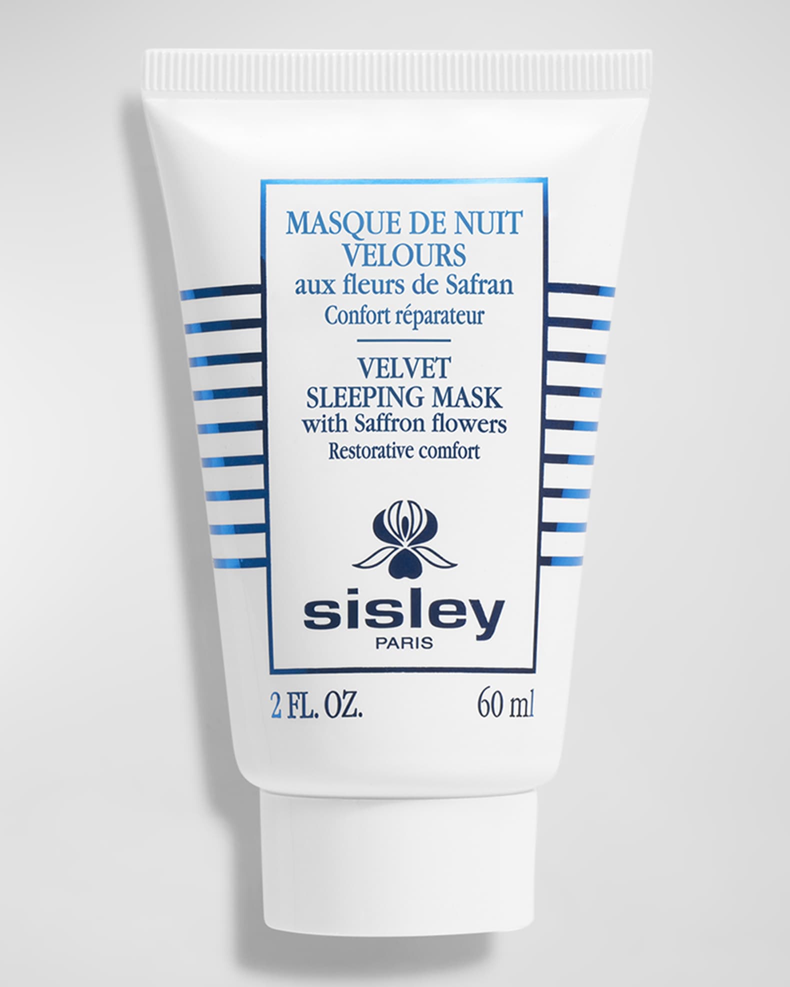 Velvet Sleeping Mask with Saffron Flowers, 2 oz. 0