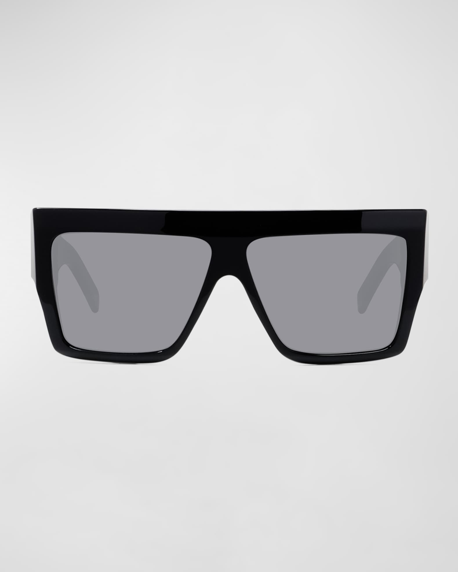 Chunky Rectangle Acetate Sunglasses 1