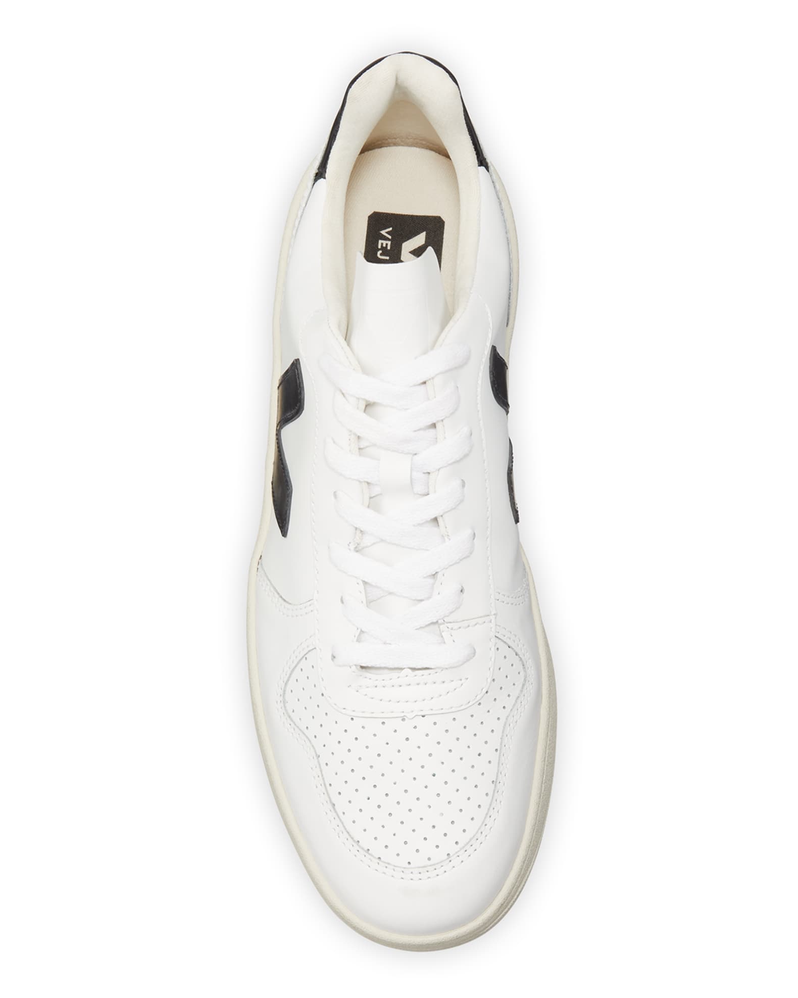 VEJA V10 Leather Platform Sneakers Neiman Marcus