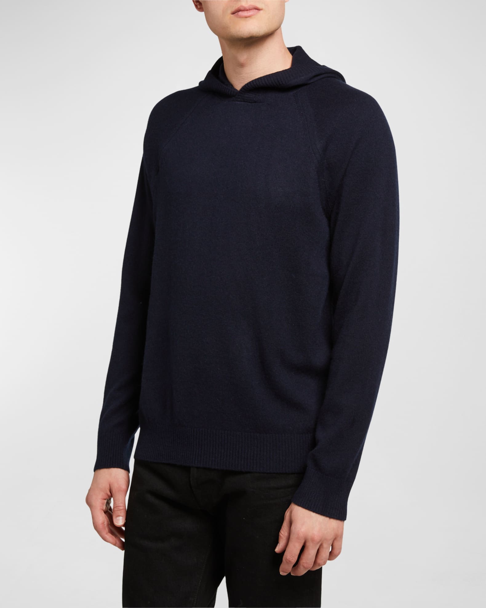 Men s Cashmere Pullover Hoodie