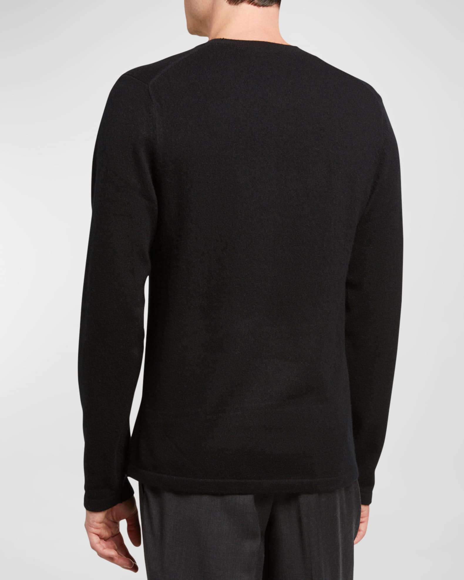 Vince Men's Cashmere Crewneck Sweater Neiman Marcus